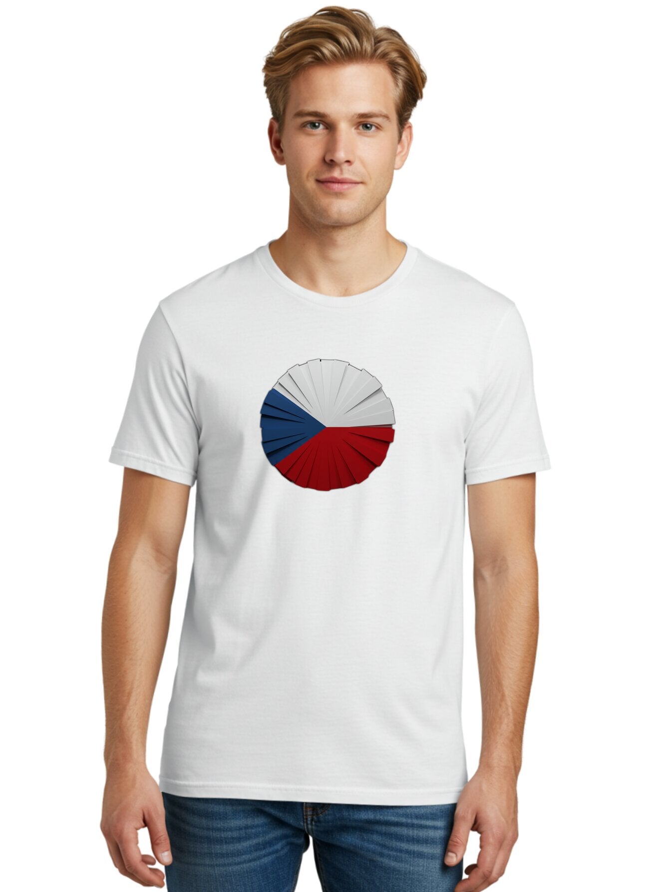 Czech-Republic-Flag Men'S Graphic Tee, 100% Cotton, Comfortable Casual Summer Wear, Machine Washable, Vintage Camera, Old Camera, Antique Camera, Black Camera, Classic Photography, Photography Equipment, Nostalgic Device, Film Camera, Bao330 16
