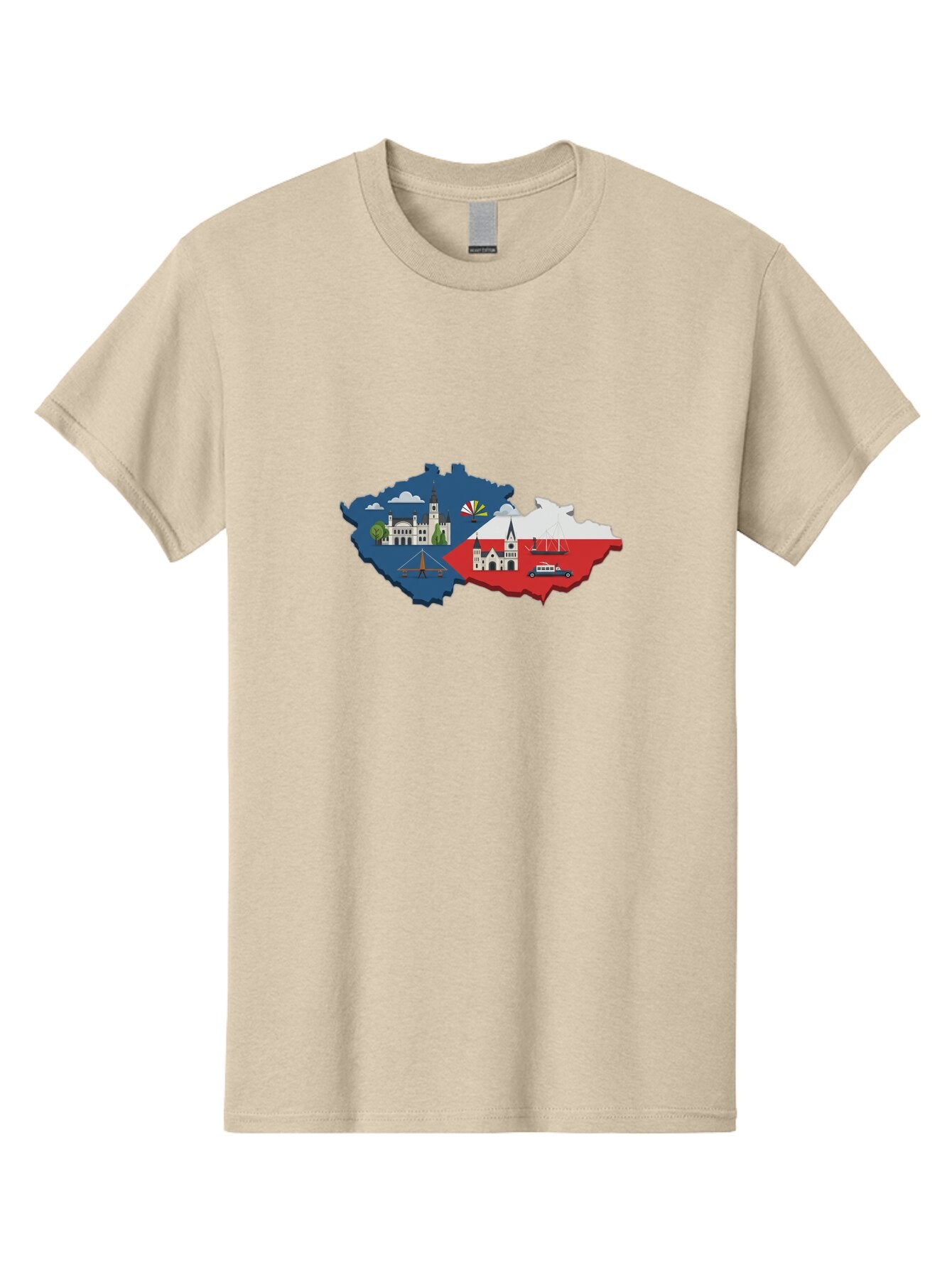 Czech-Republic-Map Men'S Graphic Tee, 100% Cotton, Comfortable Casual Summer Wear, Machine Washable, Vintage Camera, Old Camera, Antique Camera, Black Camera, Classic Photography, Photography Equipment, Nostalgic Device, Film Camera, Bao331 5