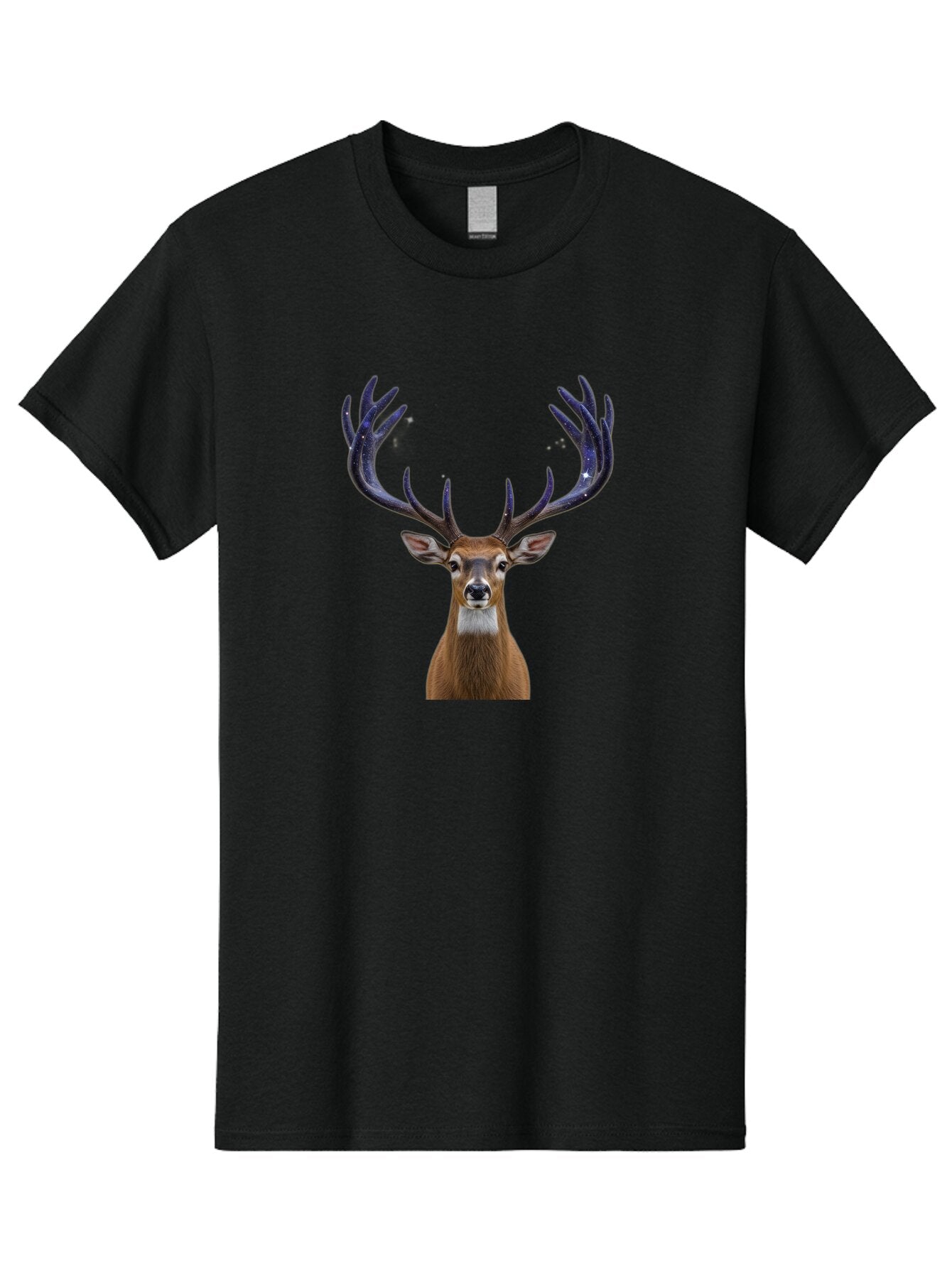 Deer-Head-With-Antlers Men'S Graphic Tee, 100% Cotton, Comfortable Casual Summer Wear, Machine Washable, Vintage Camera, Old Camera, Antique Camera, Black Camera, Classic Photography, Photography Equipment, Nostalgic Device, Film Camera, Bao334 6
