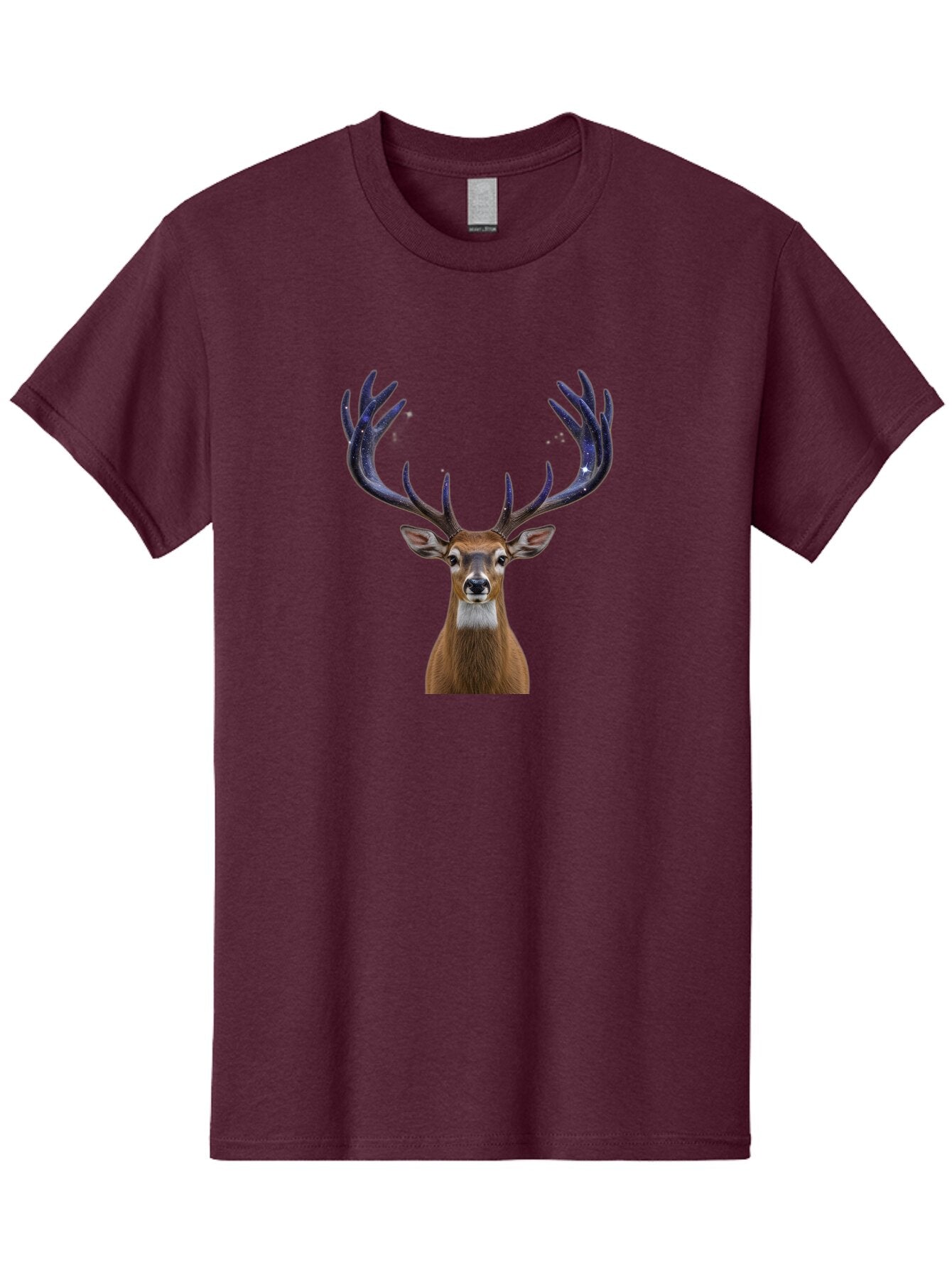 Deer-Head-With-Antlers Men'S Graphic Tee, 100% Cotton, Comfortable Casual Summer Wear, Machine Washable, Vintage Camera, Old Camera, Antique Camera, Black Camera, Classic Photography, Photography Equipment, Nostalgic Device, Film Camera, Bao334 10