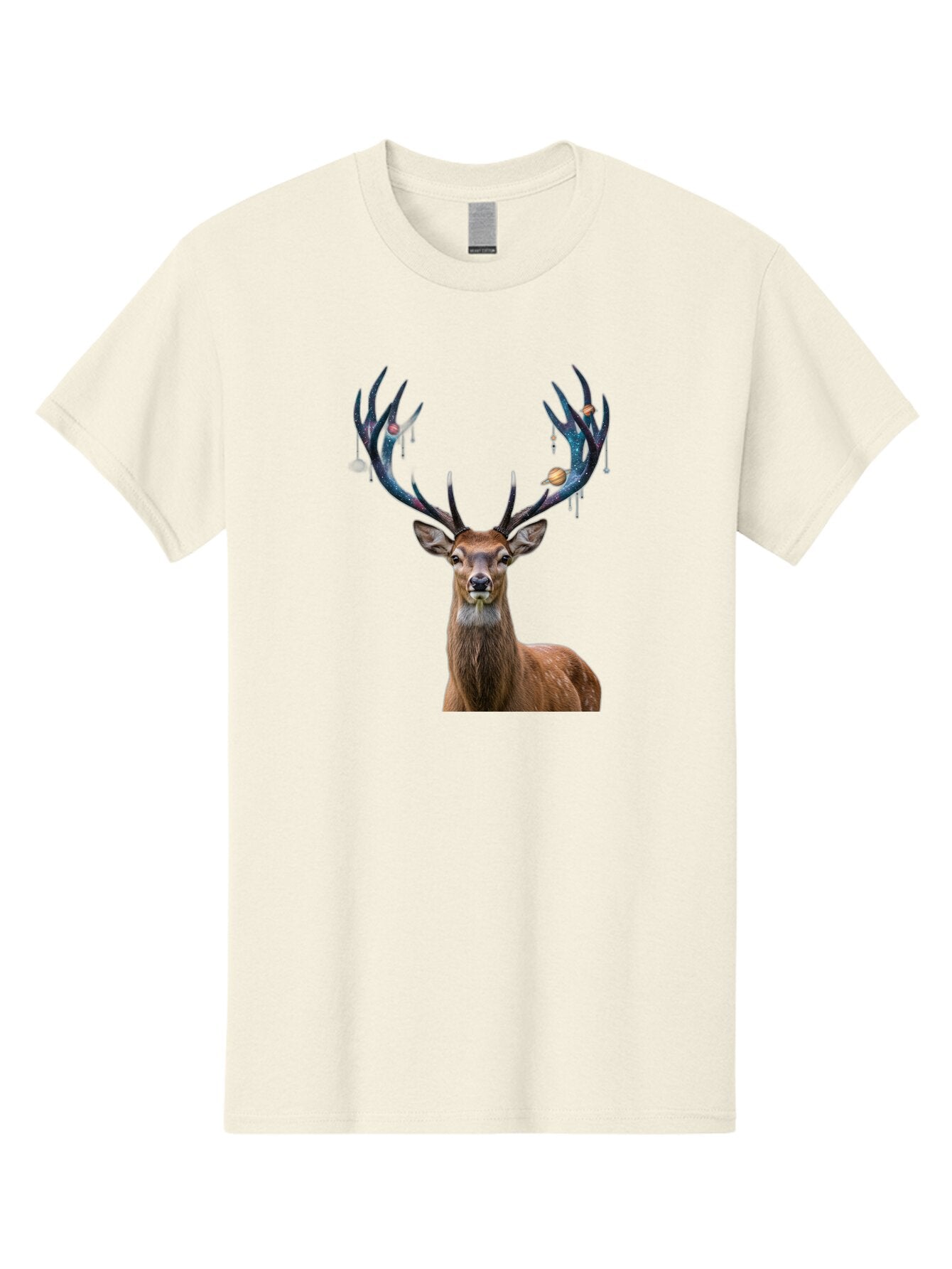 Deer-With-Space-Antlers Men'S Graphic Tee, 100% Cotton, Comfortable Casual Summer Wear, Machine Washable, Vintage Camera, Old Camera, Antique Camera, Black Camera, Classic Photography, Photography Equipment, Nostalgic Device, Film Camera, Bao336 12