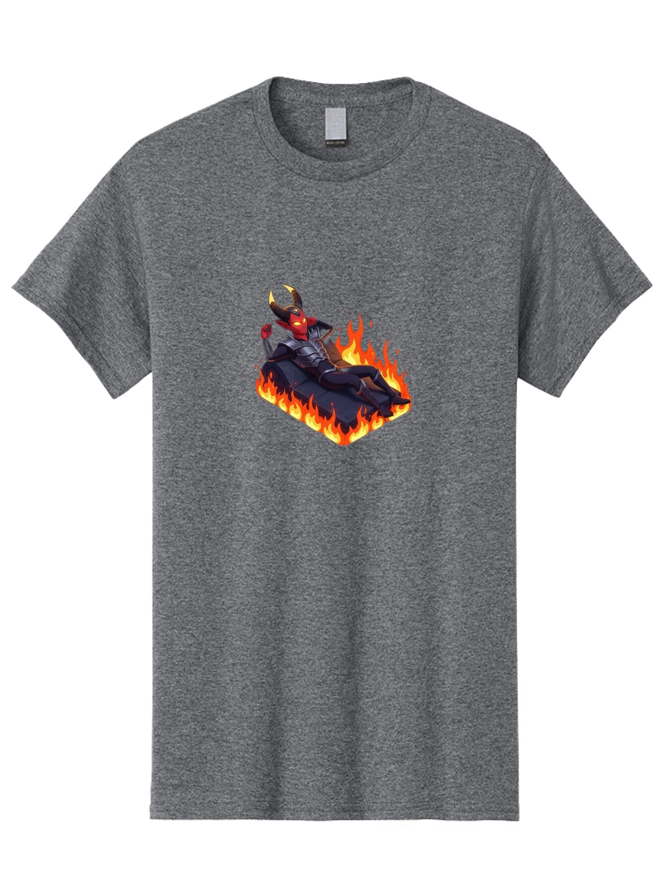 Demon-Reclining-On-Rocks Men'S Graphic Tee, 100% Cotton, Comfortable Casual Summer Wear, Machine Washable, Vintage Camera, Old Camera, Antique Camera, Black Camera, Classic Photography, Photography Equipment, Nostalgic Device, Film Camera, Bao337 11