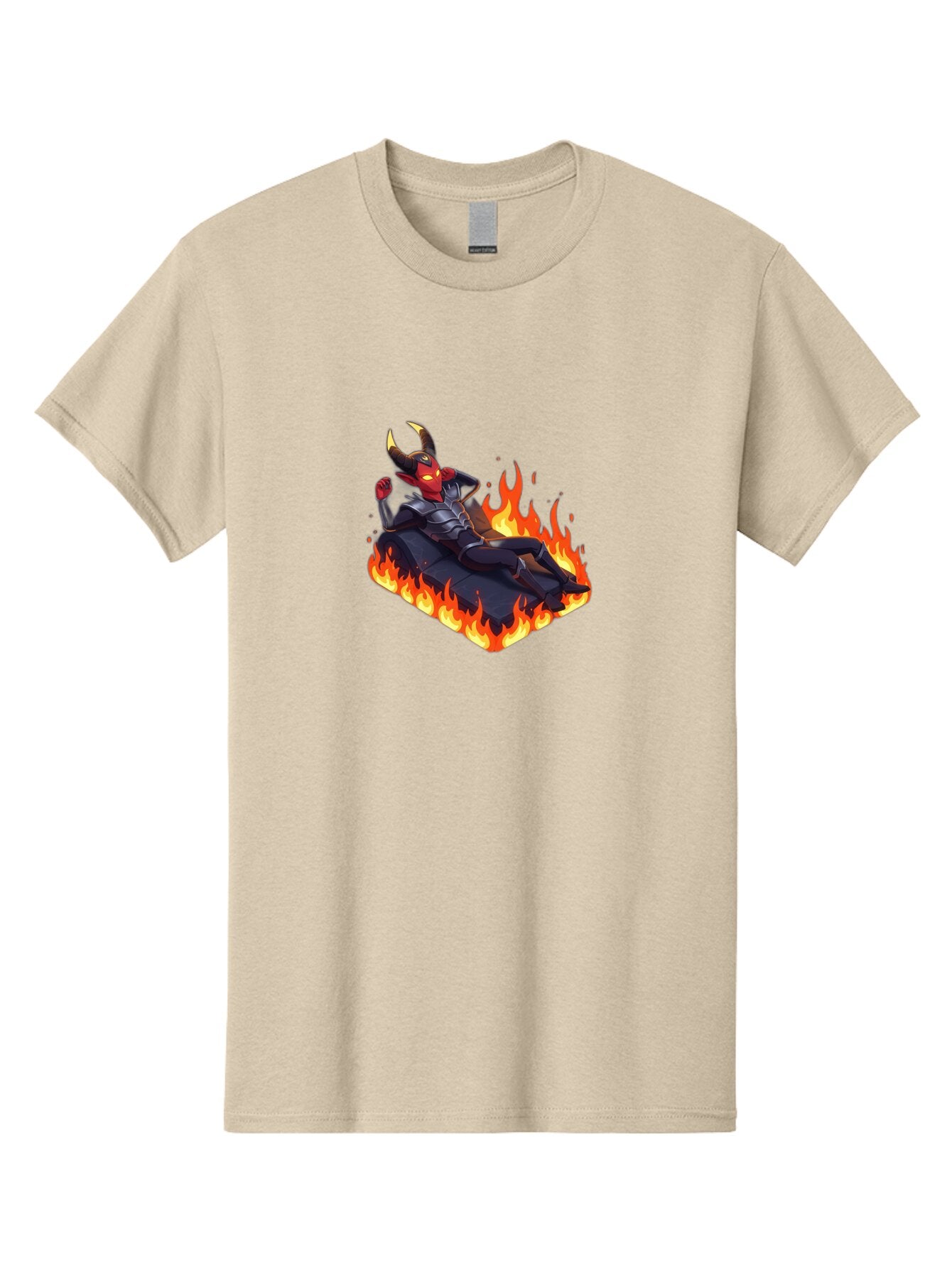 Demon-Reclining-On-Rocks Men'S Graphic Tee, 100% Cotton, Comfortable Casual Summer Wear, Machine Washable, Vintage Camera, Old Camera, Antique Camera, Black Camera, Classic Photography, Photography Equipment, Nostalgic Device, Film Camera, Bao337 6