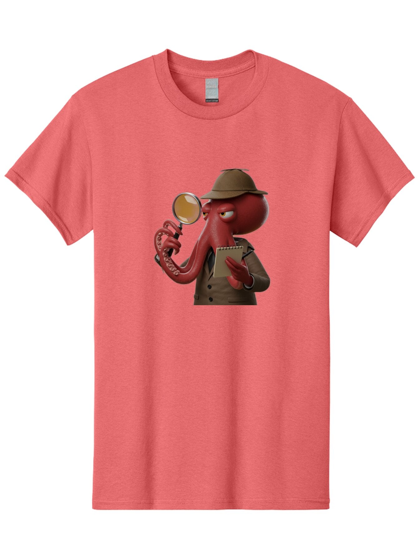 Detective-Octopus Men'S Graphic Tee, 100% Cotton, Comfortable Casual Summer Wear, Machine Washable, Vintage Camera, Old Camera, Antique Camera, Black Camera, Classic Photography, Photography Equipment, Nostalgic Device, Film Camera, Camera Art Bao341 11