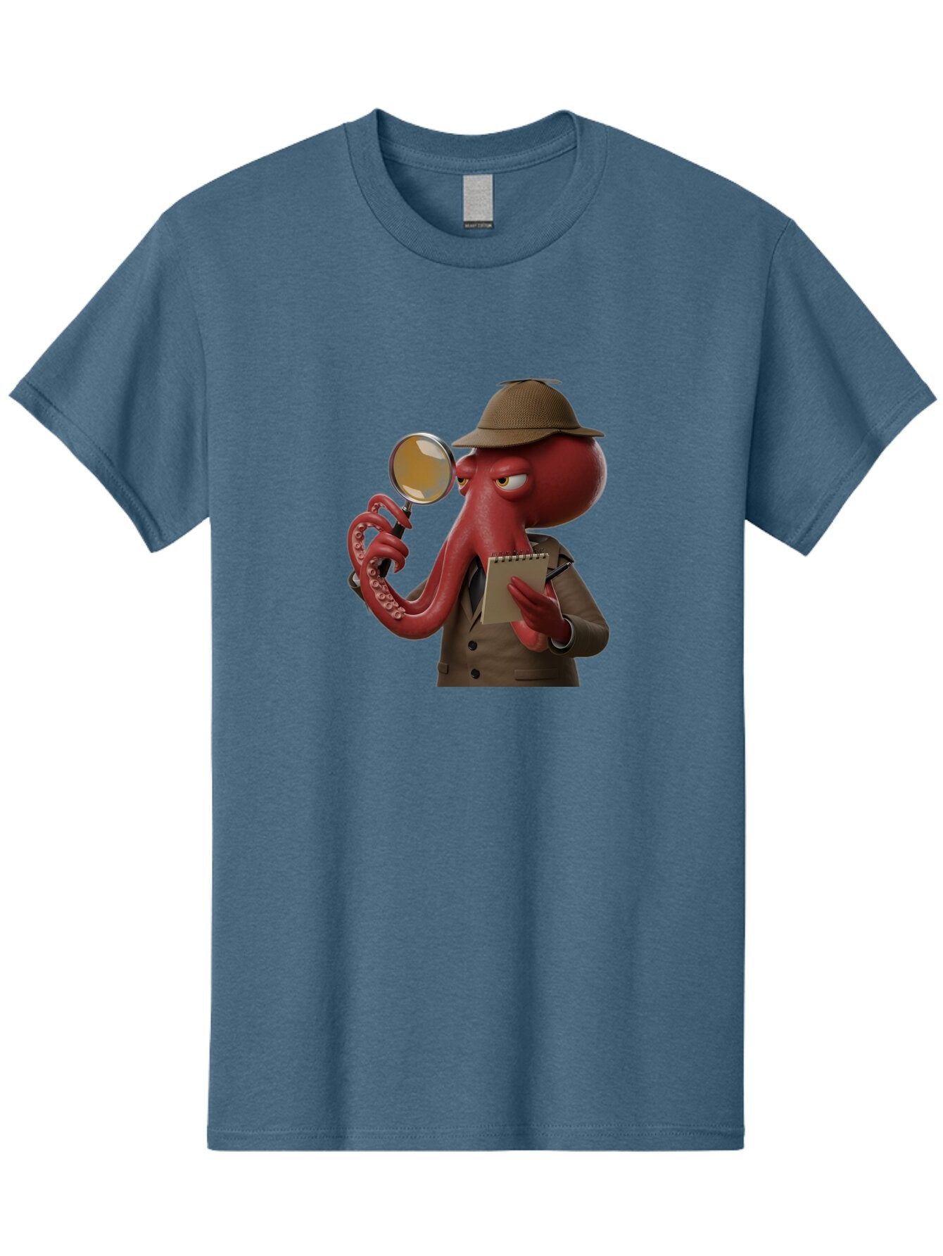 Detective-Octopus Men'S Graphic Tee, 100% Cotton, Comfortable Casual Summer Wear, Machine Washable, Vintage Camera, Old Camera, Antique Camera, Black Camera, Classic Photography, Photography Equipment, Nostalgic Device, Film Camera, Camera Art Bao341 10