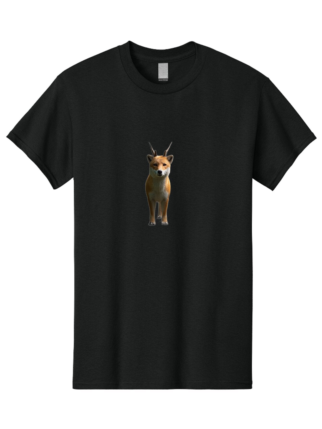 Dhole-With-Antlers Men'S Graphic Tee, 100% Cotton, Comfortable Casual Summer Wear, Machine Washable, Vintage Camera, Old Camera, Antique Camera, Black Camera, Classic Photography, Photography Equipment, Nostalgic Device, Film Camera, Bao342