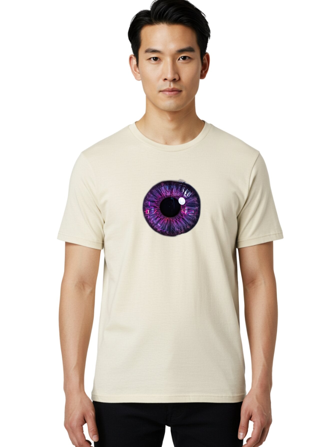 Digital-Eye Men'S Graphic Tee, 100% Cotton, Comfortable Casual Summer Wear, Machine Washable, Vintage Camera, Old Camera, Antique Camera, Black Camera, Classic Photography, Photography Equipment, Nostalgic Device, Film Camera, Camera Art Bao344 30