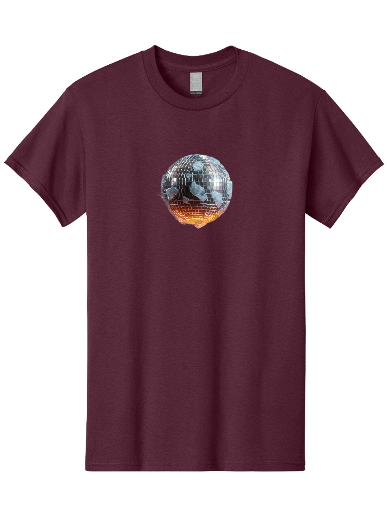 Disco-Ball-1 Men'S Graphic Tee, 100% Cotton, Comfortable Casual Summer Wear, Machine Washable, Vintage Camera, Old Camera, Antique Camera, Black Camera, Classic Photography, Photography Equipment, Nostalgic Device, Film Camera, Camera Art Bao345 5