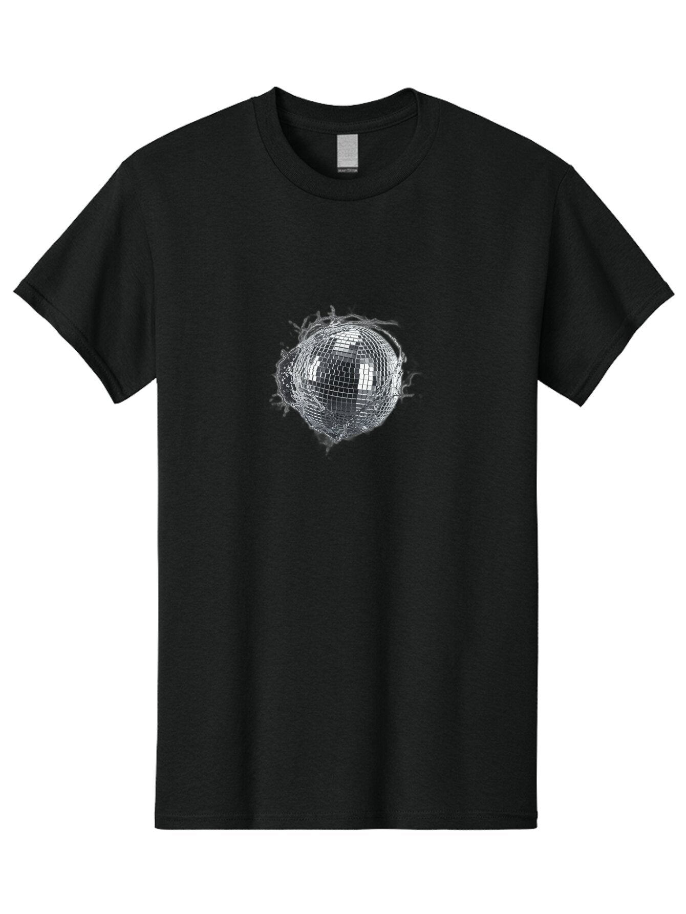 Disco-Ball-2 Men'S Graphic Tee, 100% Cotton, Comfortable Casual Summer Wear, Machine Washable, Vintage Camera, Old Camera, Antique Camera, Black Camera, Classic Photography, Photography Equipment, Nostalgic Device, Film Camera, Camera Art Bao346