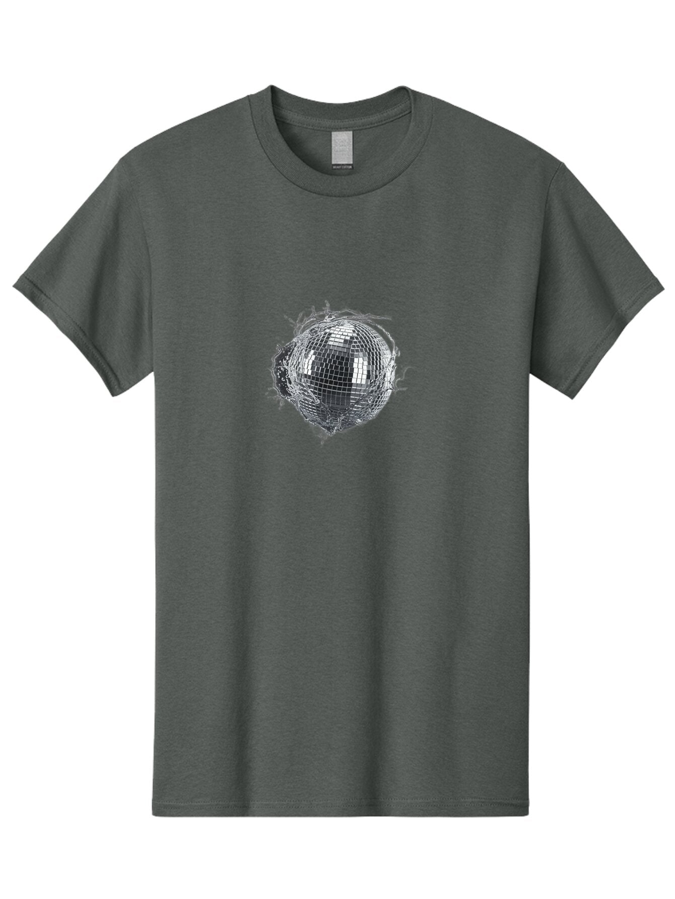 Disco-Ball-2 Men'S Graphic Tee, 100% Cotton, Comfortable Casual Summer Wear, Machine Washable, Vintage Camera, Old Camera, Antique Camera, Black Camera, Classic Photography, Photography Equipment, Nostalgic Device, Film Camera, Camera Art Bao346 6