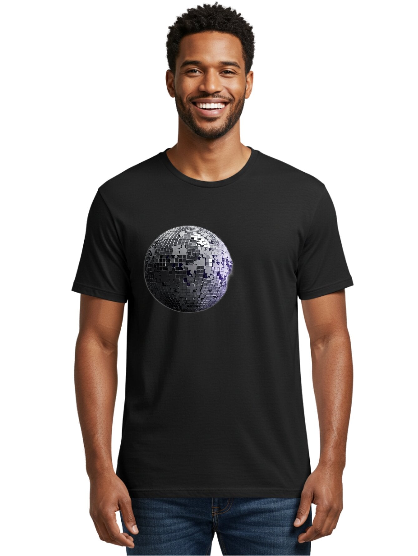 Disco-Ball-3 Men'S Graphic Tee, 100% Cotton, Comfortable Casual Summer Wear, Machine Washable, Vintage Camera, Old Camera, Antique Camera, Black Camera, Classic Photography, Photography Equipment, Nostalgic Device, Film Camera, Camera Art Bao347 27