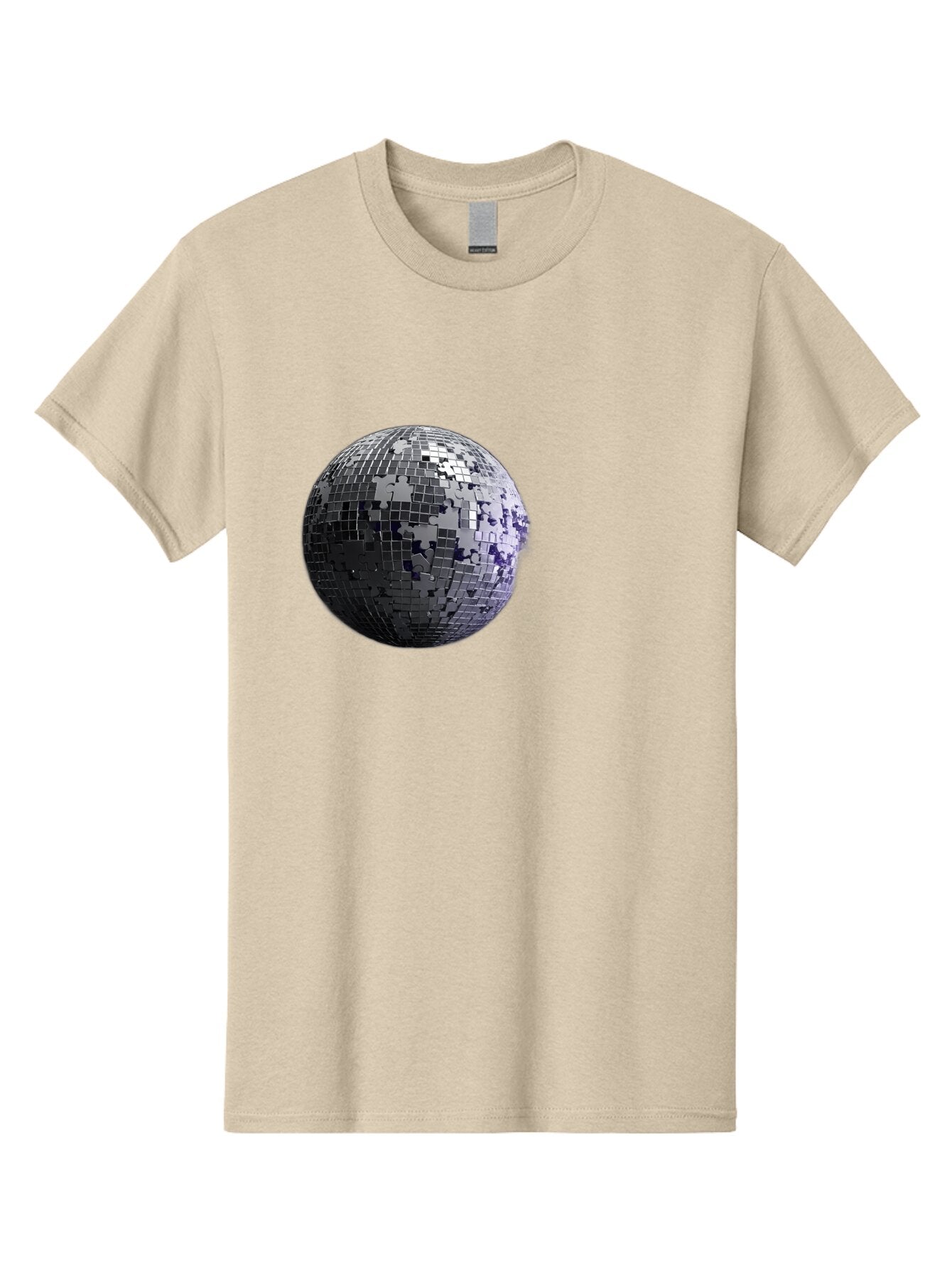 Disco-Ball-3 Men'S Graphic Tee, 100% Cotton, Comfortable Casual Summer Wear, Machine Washable, Vintage Camera, Old Camera, Antique Camera, Black Camera, Classic Photography, Photography Equipment, Nostalgic Device, Film Camera, Camera Art Bao347 3