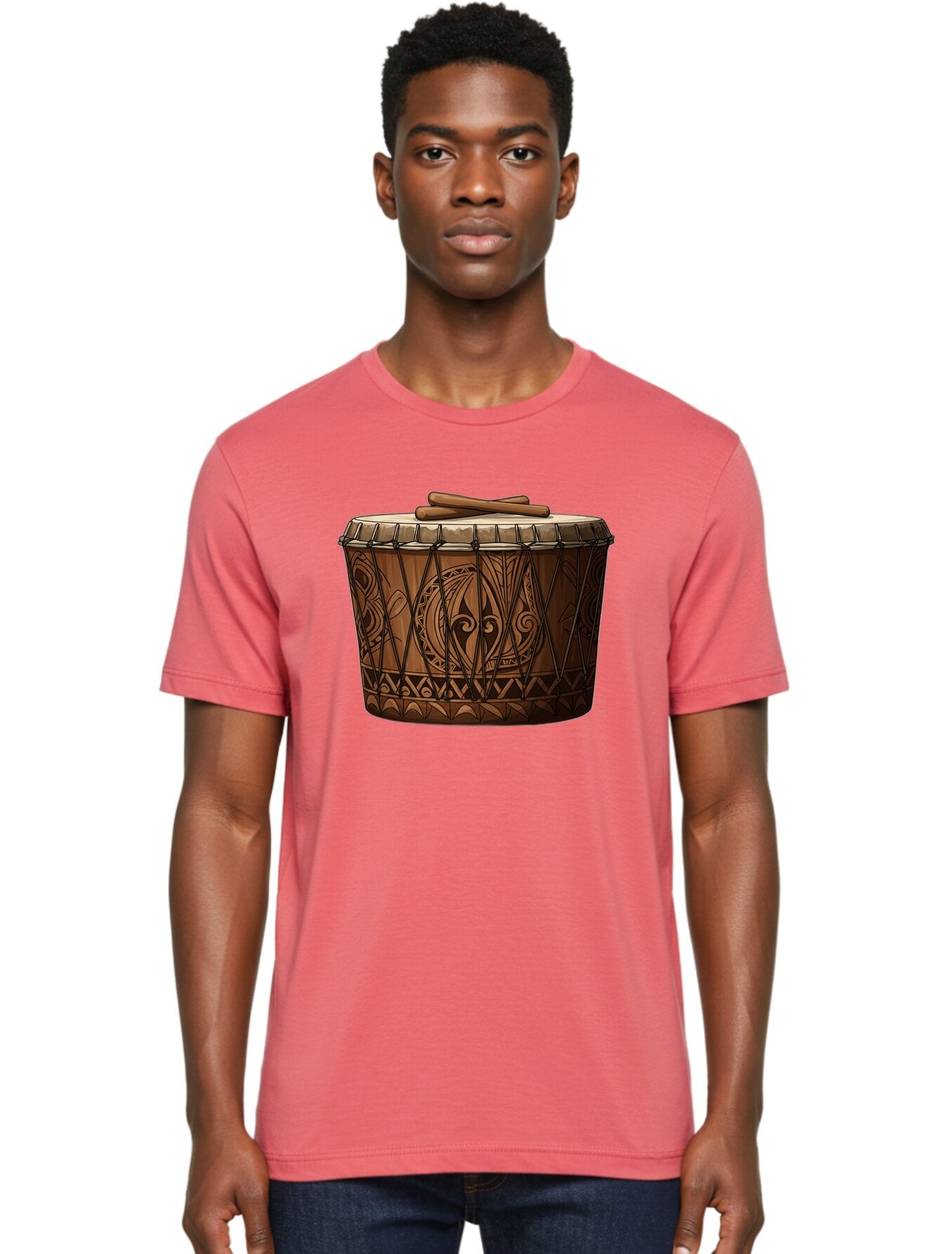Djembe-Drum Men'S Graphic Tee, 100% Cotton, Comfortable Casual Summer Wear, Machine Washable, Vintage Camera, Old Camera, Antique Camera, Black Camera, Classic Photography, Photography Equipment, Nostalgic Device, Film Camera, Camera Art Bao351 16