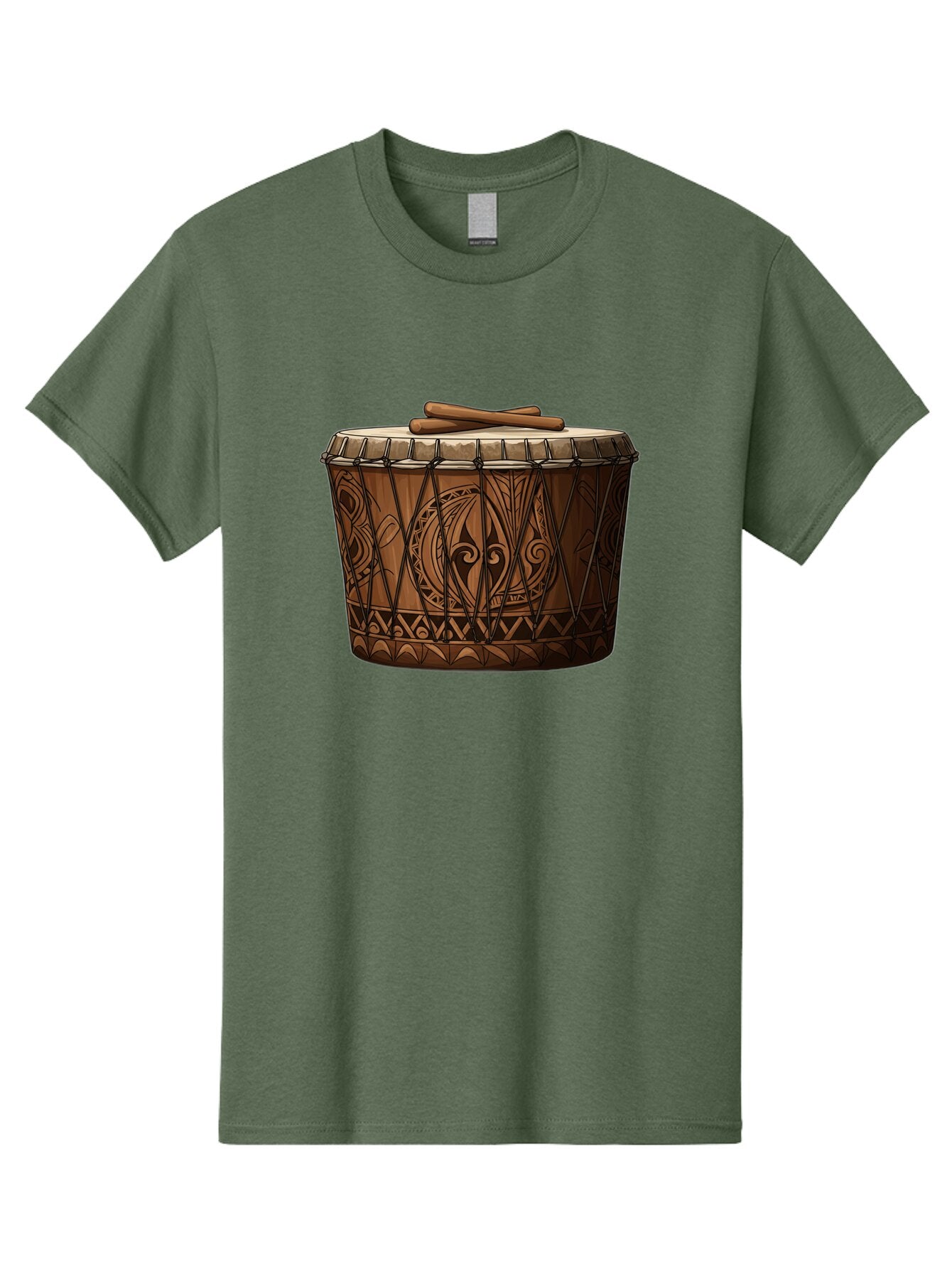 Djembe-Drum Men'S Graphic Tee, 100% Cotton, Comfortable Casual Summer Wear, Machine Washable, Vintage Camera, Old Camera, Antique Camera, Black Camera, Classic Photography, Photography Equipment, Nostalgic Device, Film Camera, Camera Art Bao351 5
