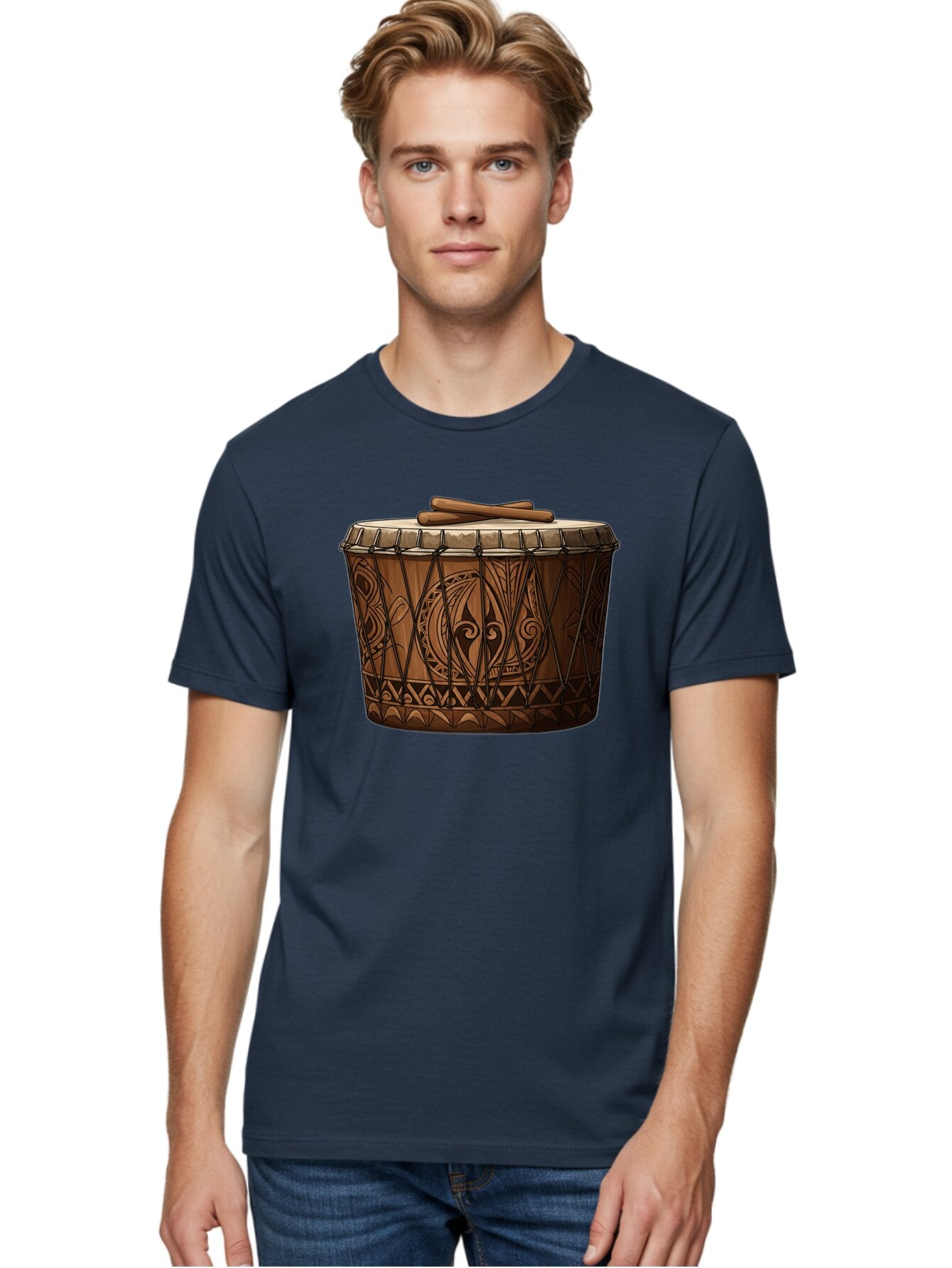 Djembe-Drum Men'S Graphic Tee, 100% Cotton, Comfortable Casual Summer Wear, Machine Washable, Vintage Camera, Old Camera, Antique Camera, Black Camera, Classic Photography, Photography Equipment, Nostalgic Device, Film Camera, Camera Art Bao351 26
