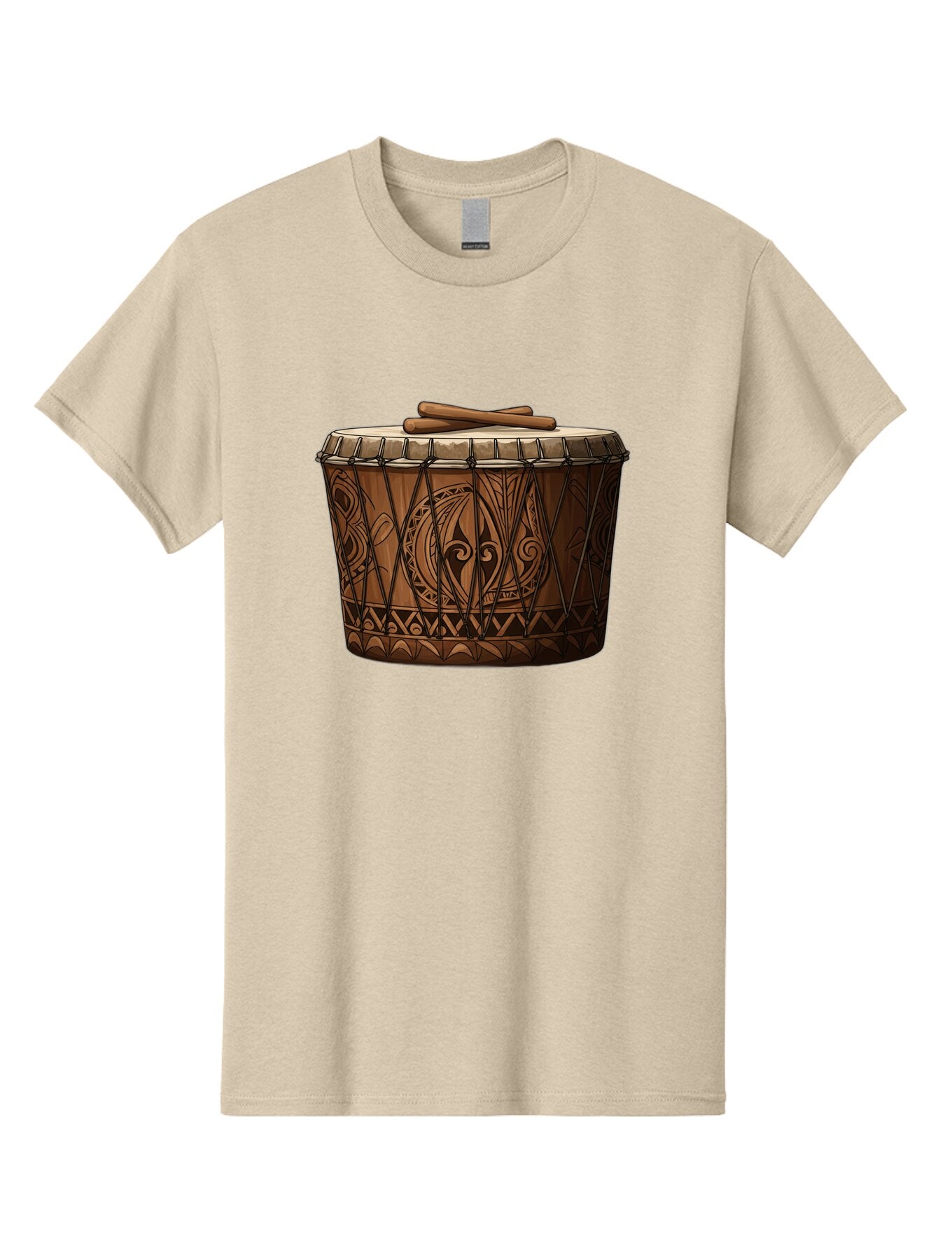 Djembe-Drum Men'S Graphic Tee, 100% Cotton, Comfortable Casual Summer Wear, Machine Washable, Vintage Camera, Old Camera, Antique Camera, Black Camera, Classic Photography, Photography Equipment, Nostalgic Device, Film Camera, Camera Art Bao351 4
