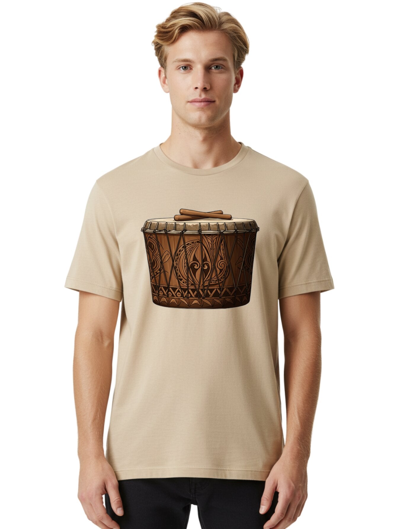 Djembe-Drum Men'S Graphic Tee, 100% Cotton, Comfortable Casual Summer Wear, Machine Washable, Vintage Camera, Old Camera, Antique Camera, Black Camera, Classic Photography, Photography Equipment, Nostalgic Device, Film Camera, Camera Art Bao351 18