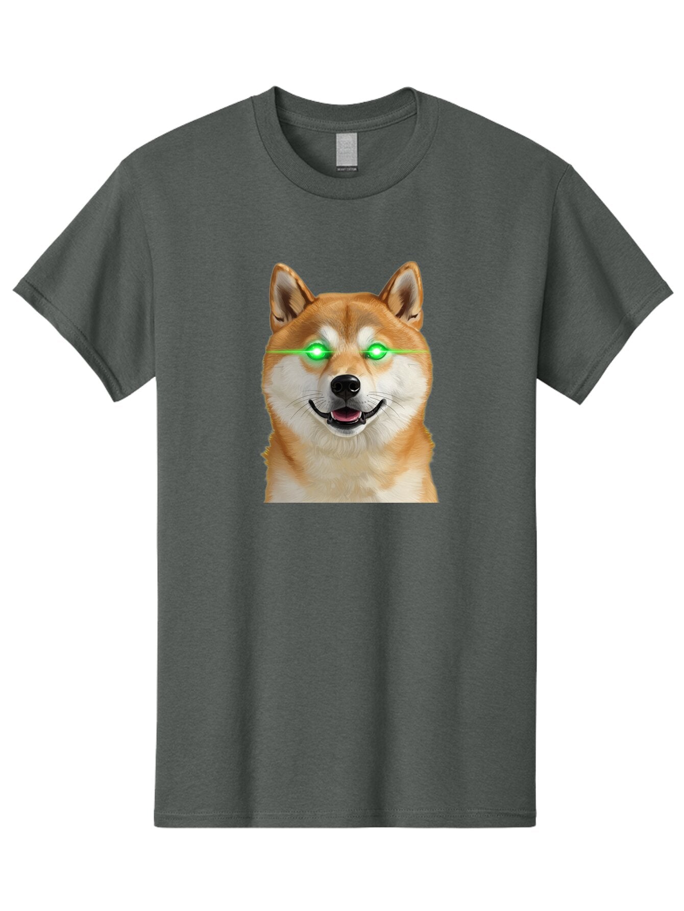 Doge-With-Green-Eyes Men'S Graphic Tee, 100% Cotton, Comfortable Casual Summer Wear, Machine Washable, Vintage Camera, Old Camera, Antique Camera, Black Camera, Classic Photography, Photography Equipment, Nostalgic Device, Film Camera, Bao363