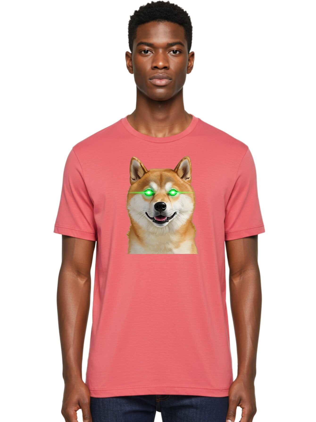 Doge-With-Green-Eyes Men'S Graphic Tee, 100% Cotton, Comfortable Casual Summer Wear, Machine Washable, Vintage Camera, Old Camera, Antique Camera, Black Camera, Classic Photography, Photography Equipment, Nostalgic Device, Film Camera, Bao363 19