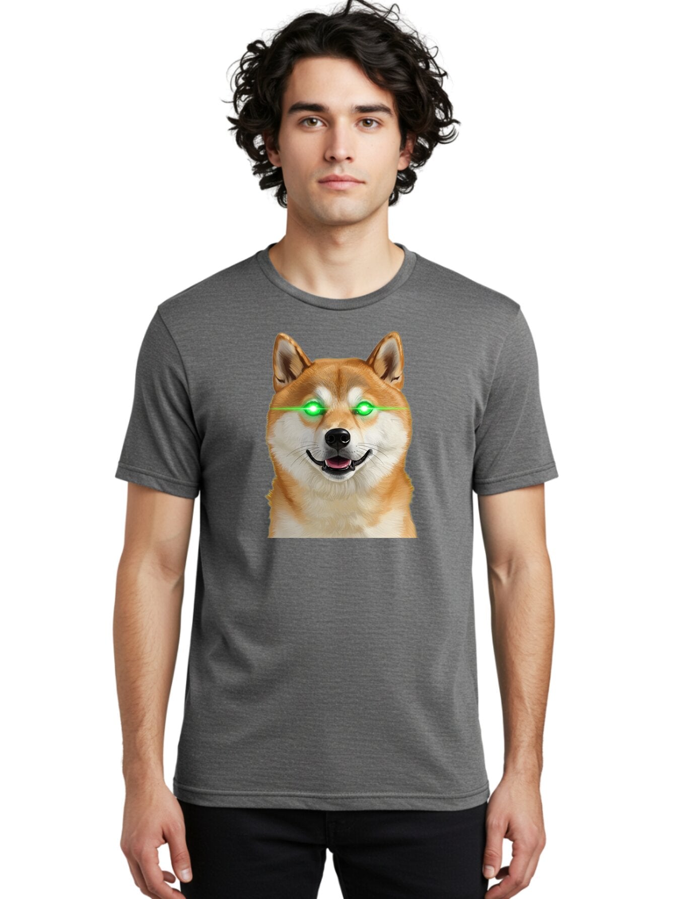 Doge-With-Green-Eyes Men'S Graphic Tee, 100% Cotton, Comfortable Casual Summer Wear, Machine Washable, Vintage Camera, Old Camera, Antique Camera, Black Camera, Classic Photography, Photography Equipment, Nostalgic Device, Film Camera, Bao363 26