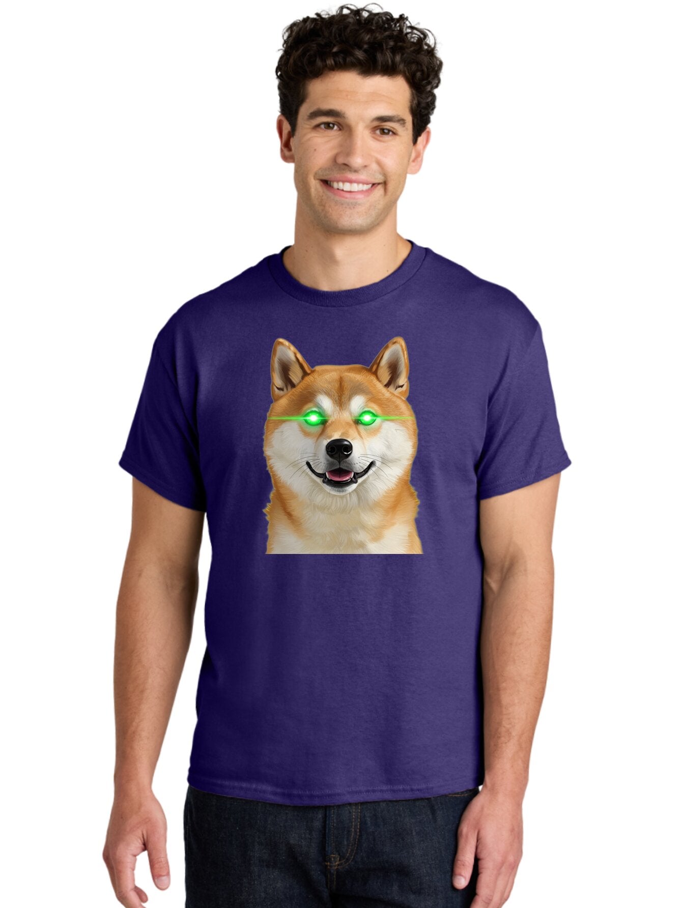 Doge-With-Green-Eyes Men'S Graphic Tee, 100% Cotton, Comfortable Casual Summer Wear, Machine Washable, Vintage Camera, Old Camera, Antique Camera, Black Camera, Classic Photography, Photography Equipment, Nostalgic Device, Film Camera, Bao363 23