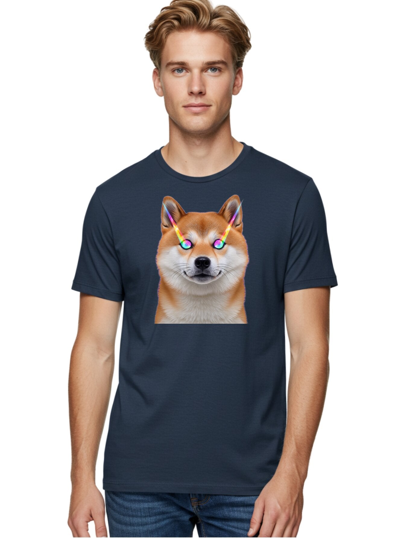 Doge-With-Laser-Eyes Men'S Graphic Tee, 100% Cotton, Comfortable Casual Summer Wear, Machine Washable, Vintage Camera, Old Camera, Antique Camera, Black Camera, Classic Photography, Photography Equipment, Nostalgic Device, Film Camera, Bao364 22