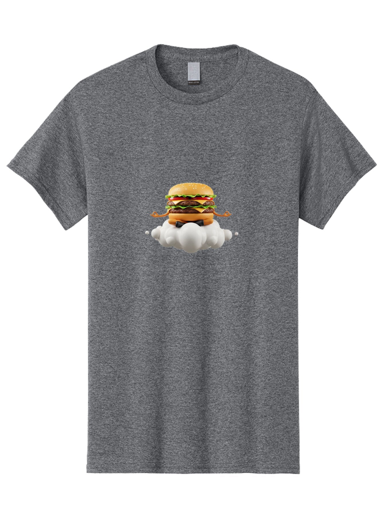 Double-Cheeseburger-1 Men'S Graphic Tee, 100% Cotton, Comfortable Casual Summer Wear, Machine Washable, Vintage Camera, Old Camera, Antique Camera, Black Camera, Classic Photography, Photography Equipment, Nostalgic Device, Film Camera, Bao369