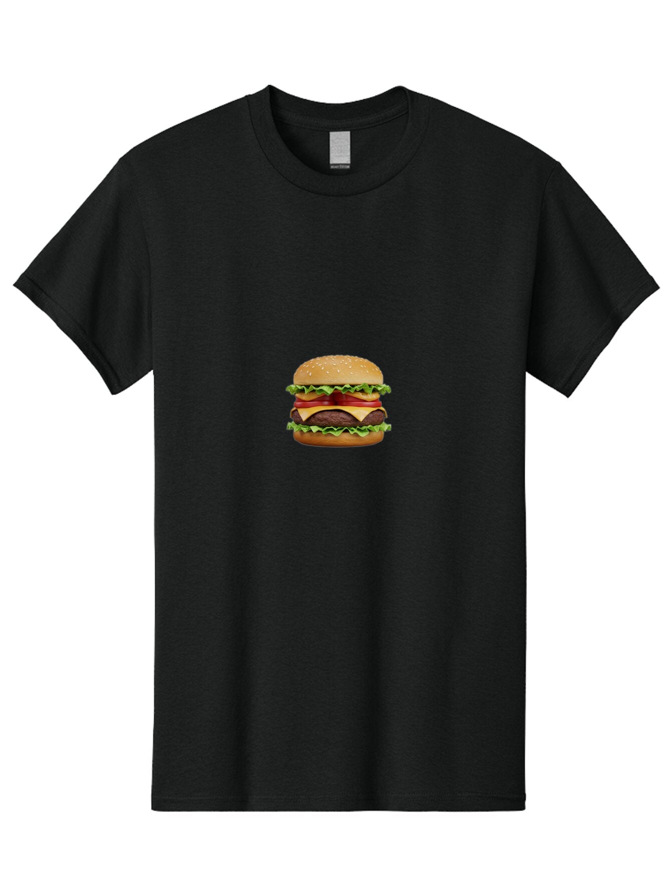 Double-Cheeseburger-2 Men'S Graphic Tee, 100% Cotton, Comfortable Casual Summer Wear, Machine Washable, Vintage Camera, Old Camera, Antique Camera, Black Camera, Classic Photography, Photography Equipment, Nostalgic Device, Film Camera, Bao370 14