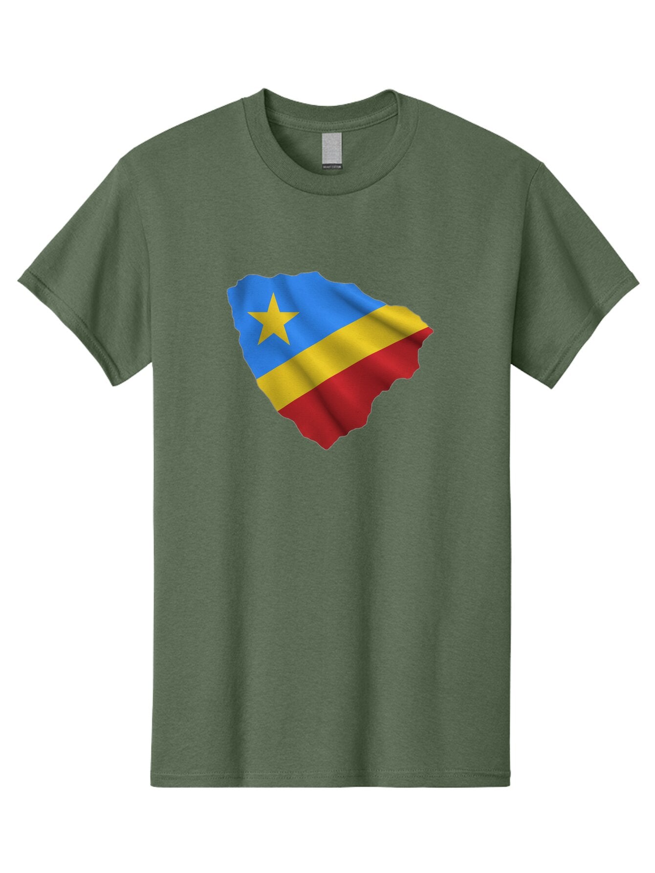 Drc-Map-With-Flag Men'S Graphic Tee, 100% Cotton, Comfortable Casual Summer Wear, Machine Washable, Vintage Camera, Old Camera, Antique Camera, Black Camera, Classic Photography, Photography Equipment, Nostalgic Device, Film Camera, Camera Art Bao374 13