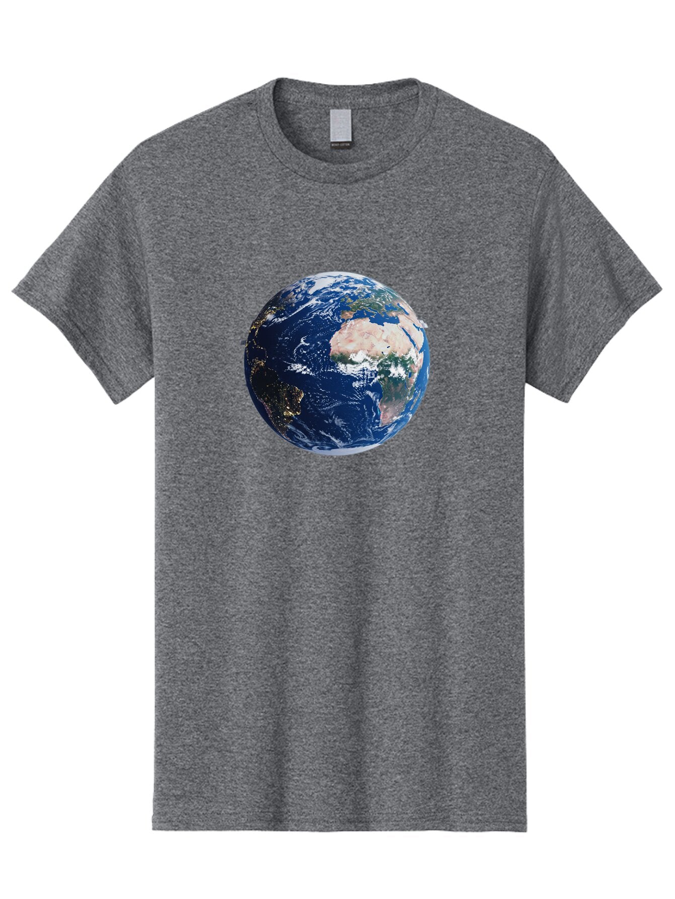 Earth-From-Space-1 Men'S Graphic Tee, 100% Cotton, Comfortable Casual Summer Wear, Machine Washable, Vintage Camera, Old Camera, Antique Camera, Black Camera, Classic Photography, Photography Equipment, Nostalgic Device, Film Camera, Bao382 13