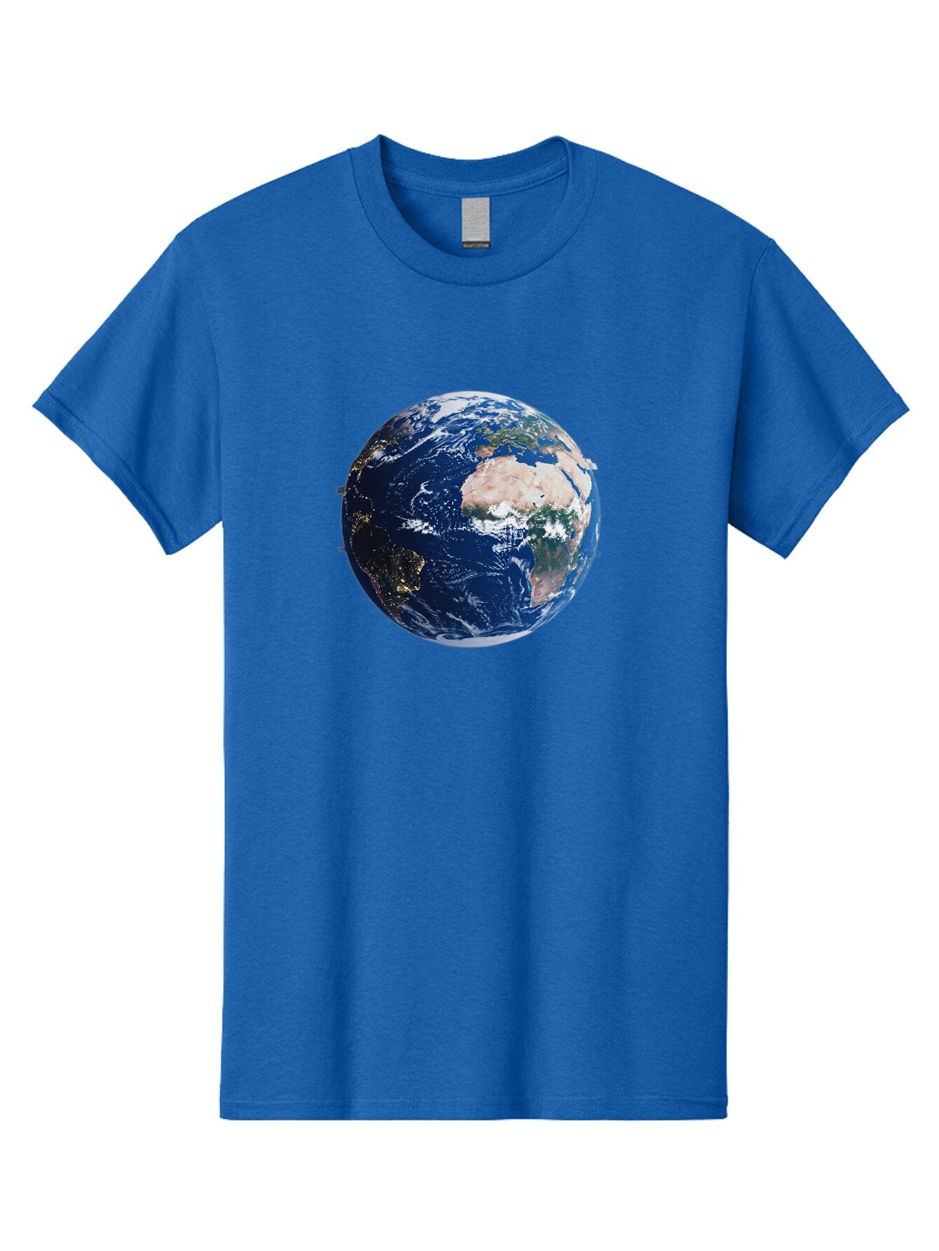 Earth-From-Space-1 Men'S Graphic Tee, 100% Cotton, Comfortable Casual Summer Wear, Machine Washable, Vintage Camera, Old Camera, Antique Camera, Black Camera, Classic Photography, Photography Equipment, Nostalgic Device, Film Camera, Bao382 11