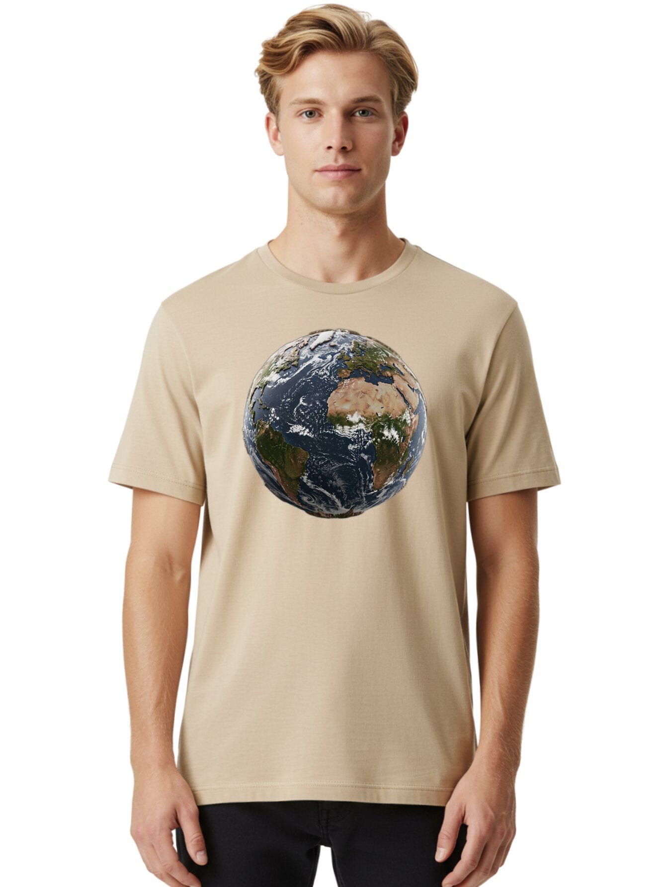 Earth-From-Space Men'S Graphic Tee, 100% Cotton, Comfortable Casual Summer Wear, Machine Washable, Vintage Camera, Old Camera, Antique Camera, Black Camera, Classic Photography, Photography Equipment, Nostalgic Device, Film Camera, Camera Art Bao383 17