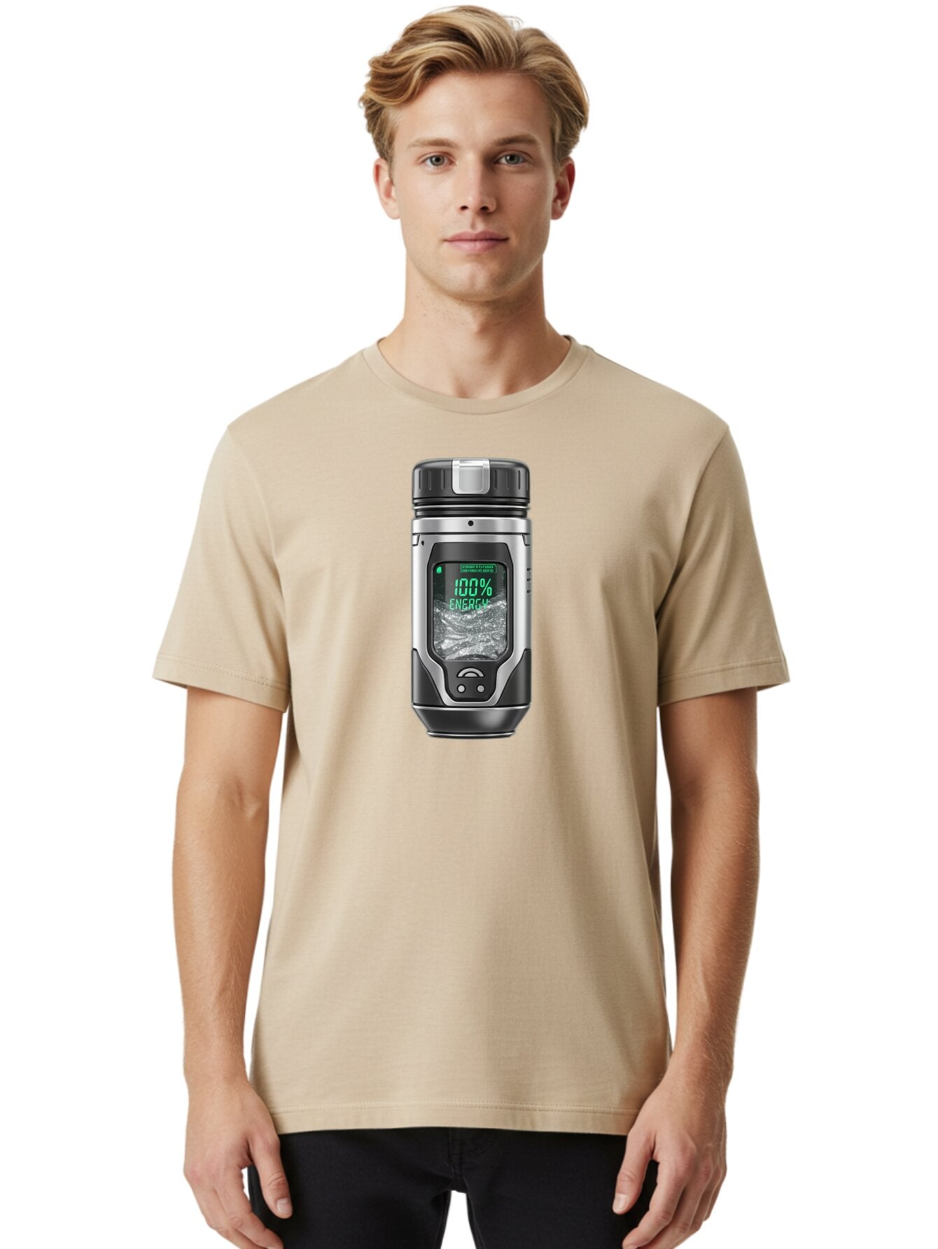 Energy-Thermos Men'S Graphic Tee, 100% Cotton, Comfortable Casual Summer Wear, Machine Washable, Vintage Camera, Old Camera, Antique Camera, Black Camera, Classic Photography, Photography Equipment, Nostalgic Device, Film Camera, Camera Art Bao394 24