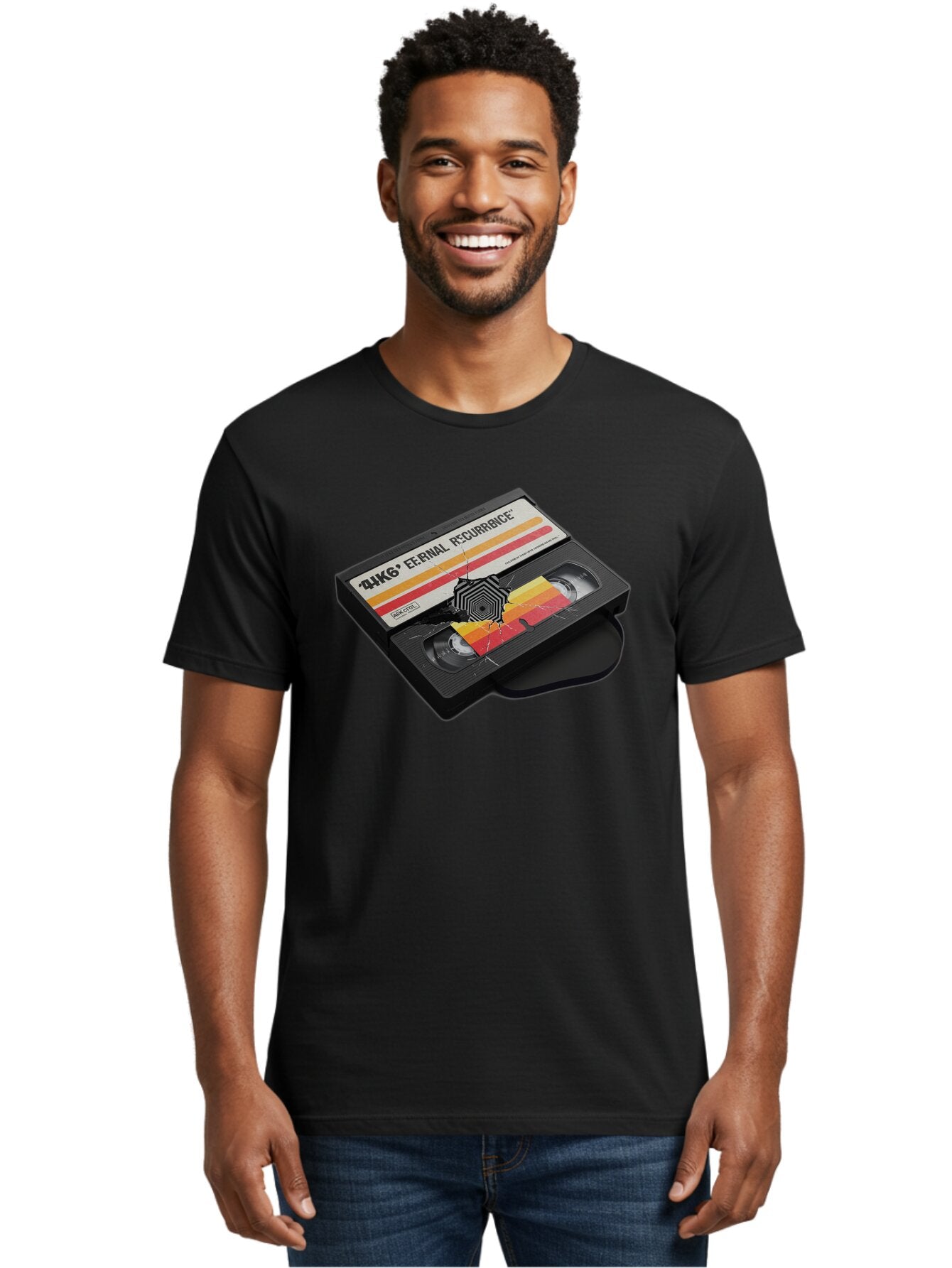 Eternal-Recurrence Men'S Graphic Tee, 100% Cotton, Comfortable Casual Summer Wear, Machine Washable, Vintage Camera, Old Camera, Antique Camera, Black Camera, Classic Photography, Photography Equipment, Nostalgic Device, Film Camera, Bao396 27