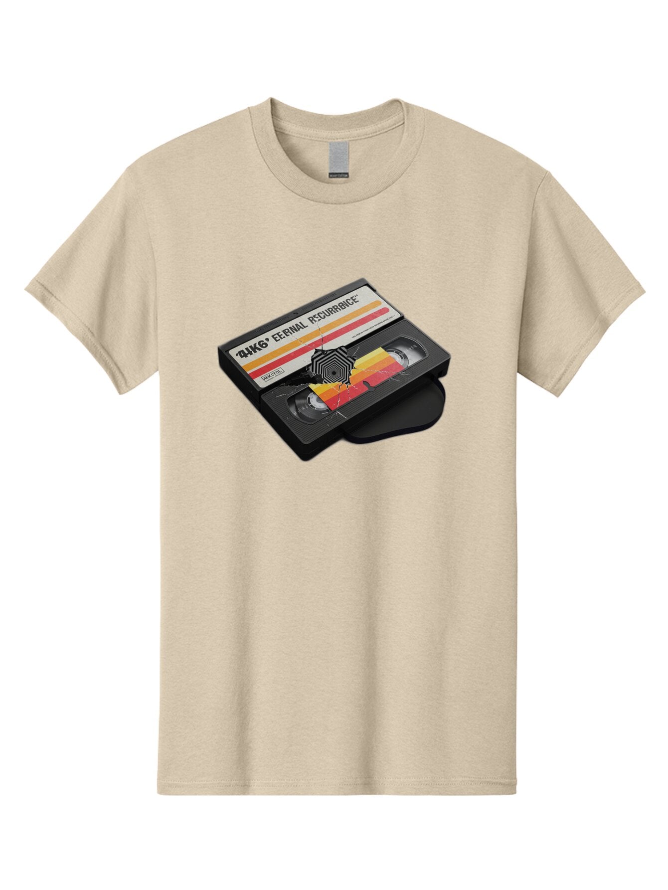 Eternal-Recurrence Men'S Graphic Tee, 100% Cotton, Comfortable Casual Summer Wear, Machine Washable, Vintage Camera, Old Camera, Antique Camera, Black Camera, Classic Photography, Photography Equipment, Nostalgic Device, Film Camera, Bao396 15