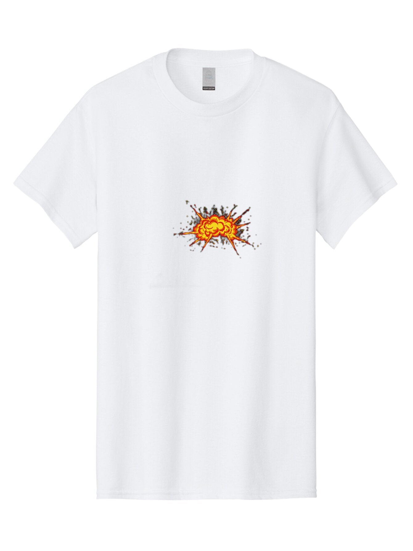 Explosion Men'S Graphic Tee, 100% Cotton, Comfortable Casual Summer Wear, Machine Washable, Vintage Camera, Old Camera, Antique Camera, Black Camera, Classic Photography, Photography Equipment, Nostalgic Device, Film Camera, Camera Art Bao397 4