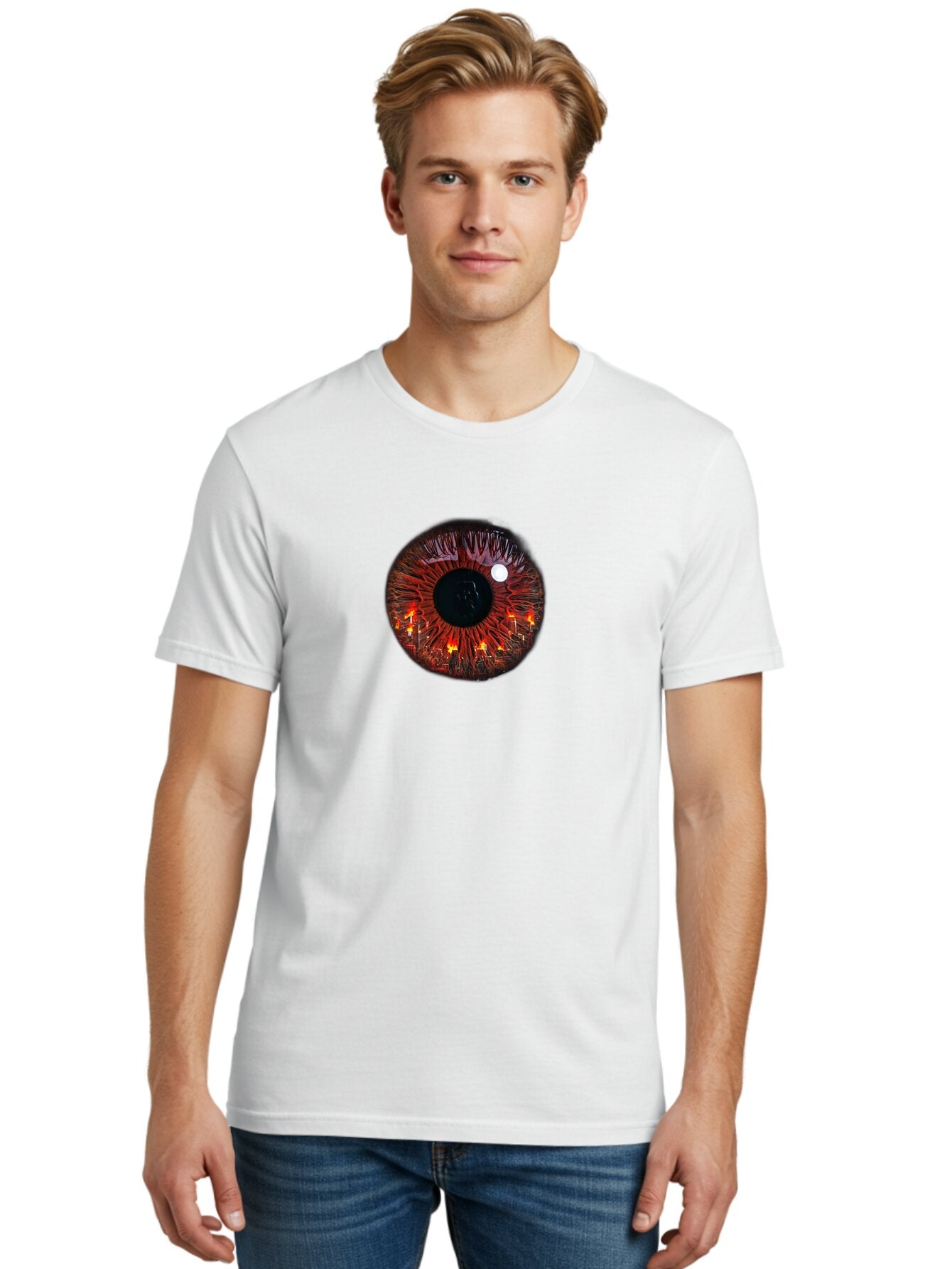 Eye-Of-Fire Men'S Graphic Tee, 100% Cotton, Comfortable Casual Summer Wear, Machine Washable, Vintage Camera, Old Camera, Antique Camera, Black Camera, Classic Photography, Photography Equipment, Nostalgic Device, Film Camera, Camera Art Bao398 16