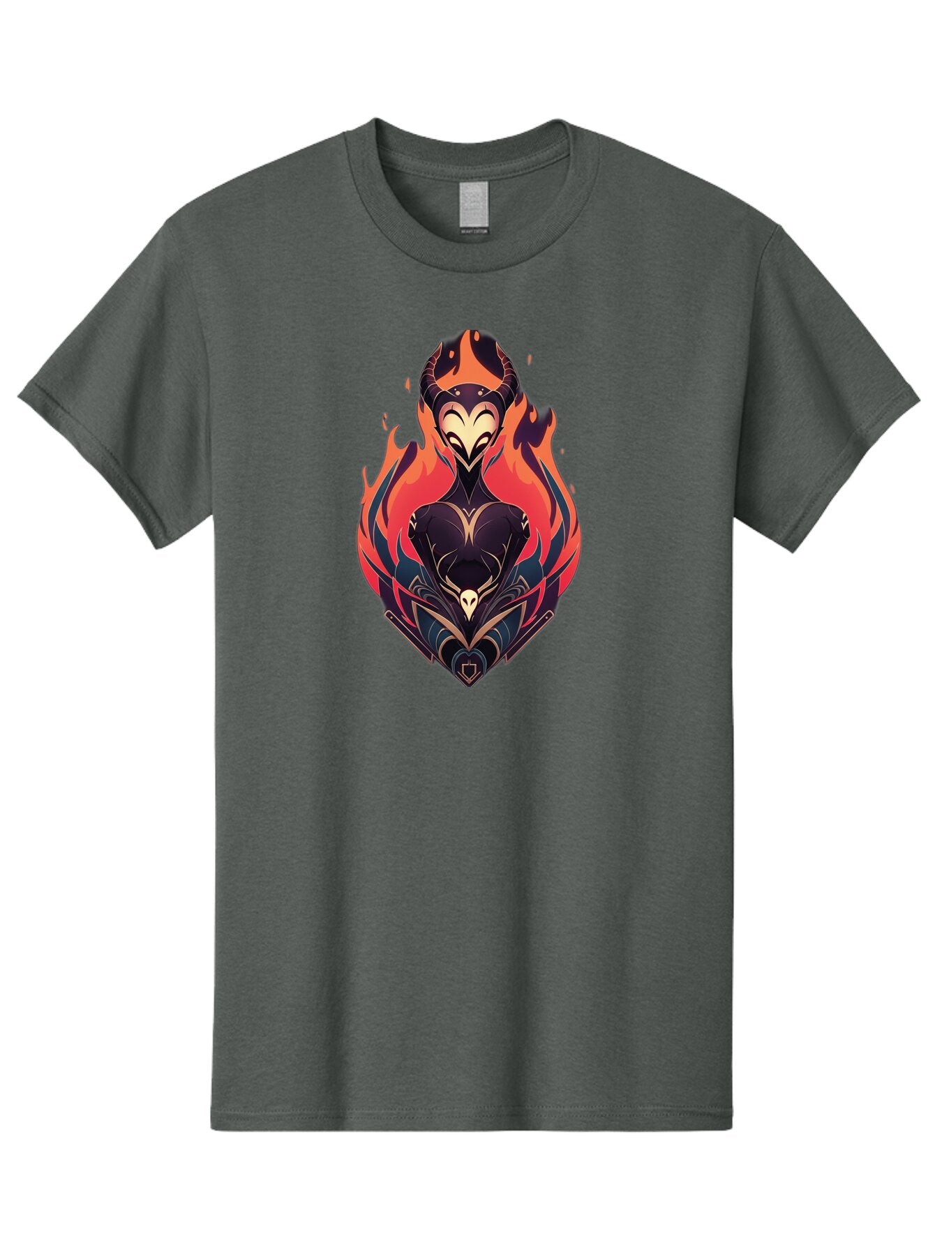 Female-Character-With-Flames Men'S Graphic Tee, 100% Cotton, Comfortable Casual Summer Wear, Machine Washable, Vintage Camera, Old Camera, Antique Camera, Black Camera, Classic Photography, Photography Equipment, Nostalgic Device, Film Camera, Bao403 13