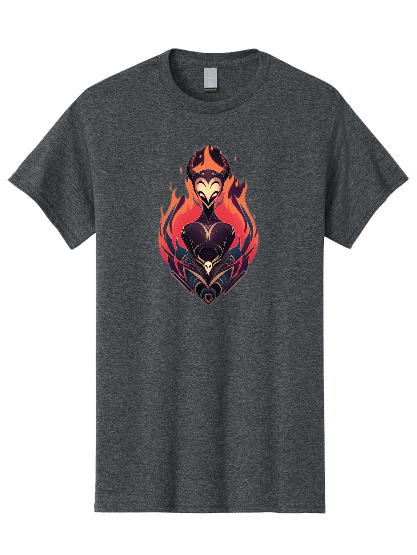 Female-Character-With-Flames Men'S Graphic Tee, 100% Cotton, Comfortable Casual Summer Wear, Machine Washable, Vintage Camera, Old Camera, Antique Camera, Black Camera, Classic Photography, Photography Equipment, Nostalgic Device, Film Camera, Bao403 3