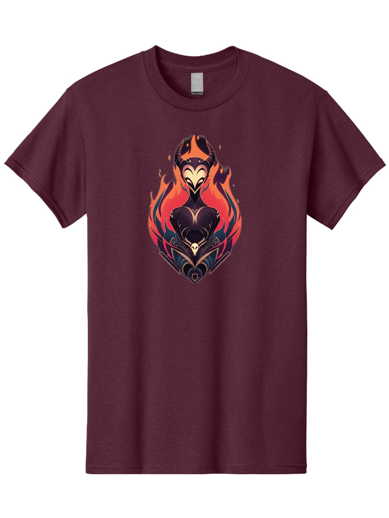Female-Character-With-Flames Men'S Graphic Tee, 100% Cotton, Comfortable Casual Summer Wear, Machine Washable, Vintage Camera, Old Camera, Antique Camera, Black Camera, Classic Photography, Photography Equipment, Nostalgic Device, Film Camera, Bao403 10