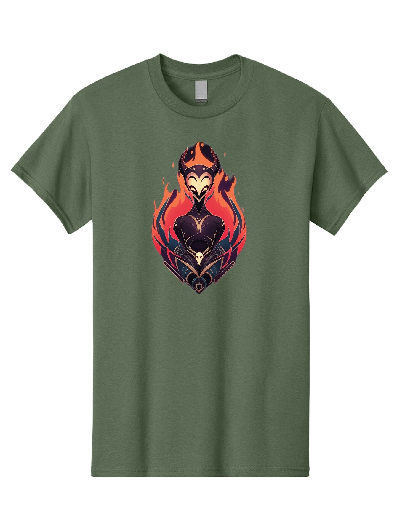 Female-Character-With-Flames Men'S Graphic Tee, 100% Cotton, Comfortable Casual Summer Wear, Machine Washable, Vintage Camera, Old Camera, Antique Camera, Black Camera, Classic Photography, Photography Equipment, Nostalgic Device, Film Camera, Bao403 8