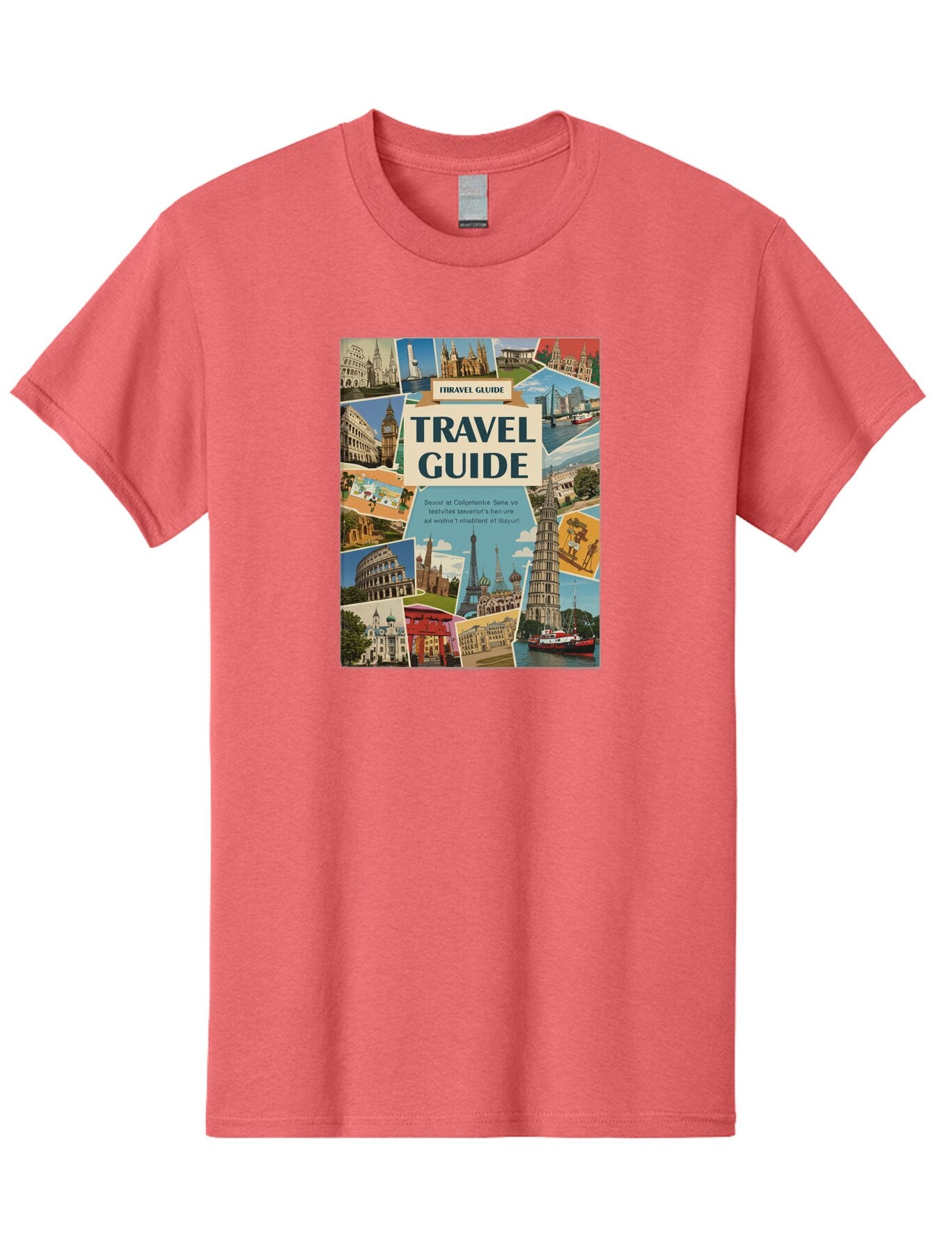 Fibtravel-Guide Men'S Graphic Tee, 100% Cotton, Comfortable Casual Summer Wear, Machine Washable, Vintage Camera, Old Camera, Antique Camera, Black Camera, Classic Photography, Photography Equipment, Nostalgic Device, Film Camera, Camera Art Bao404 9