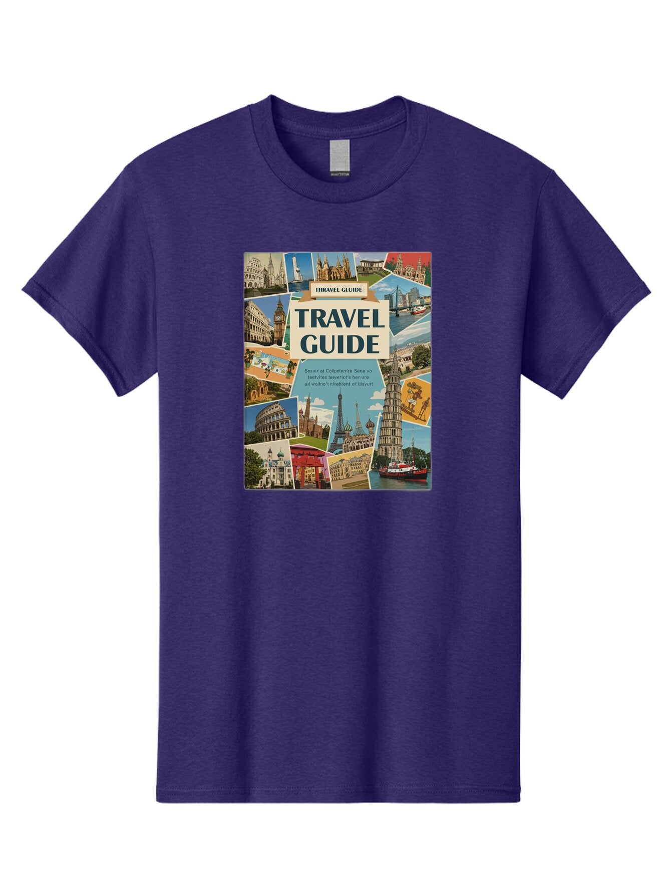 Fibtravel-Guide Men'S Graphic Tee, 100% Cotton, Comfortable Casual Summer Wear, Machine Washable, Vintage Camera, Old Camera, Antique Camera, Black Camera, Classic Photography, Photography Equipment, Nostalgic Device, Film Camera, Camera Art Bao404 4