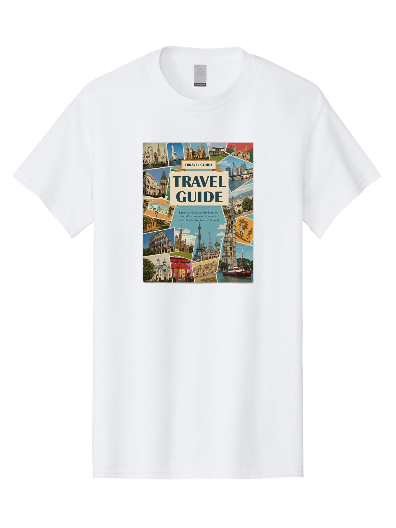 Fibtravel-Guide Men'S Graphic Tee, 100% Cotton, Comfortable Casual Summer Wear, Machine Washable, Vintage Camera, Old Camera, Antique Camera, Black Camera, Classic Photography, Photography Equipment, Nostalgic Device, Film Camera, Camera Art Bao404 15