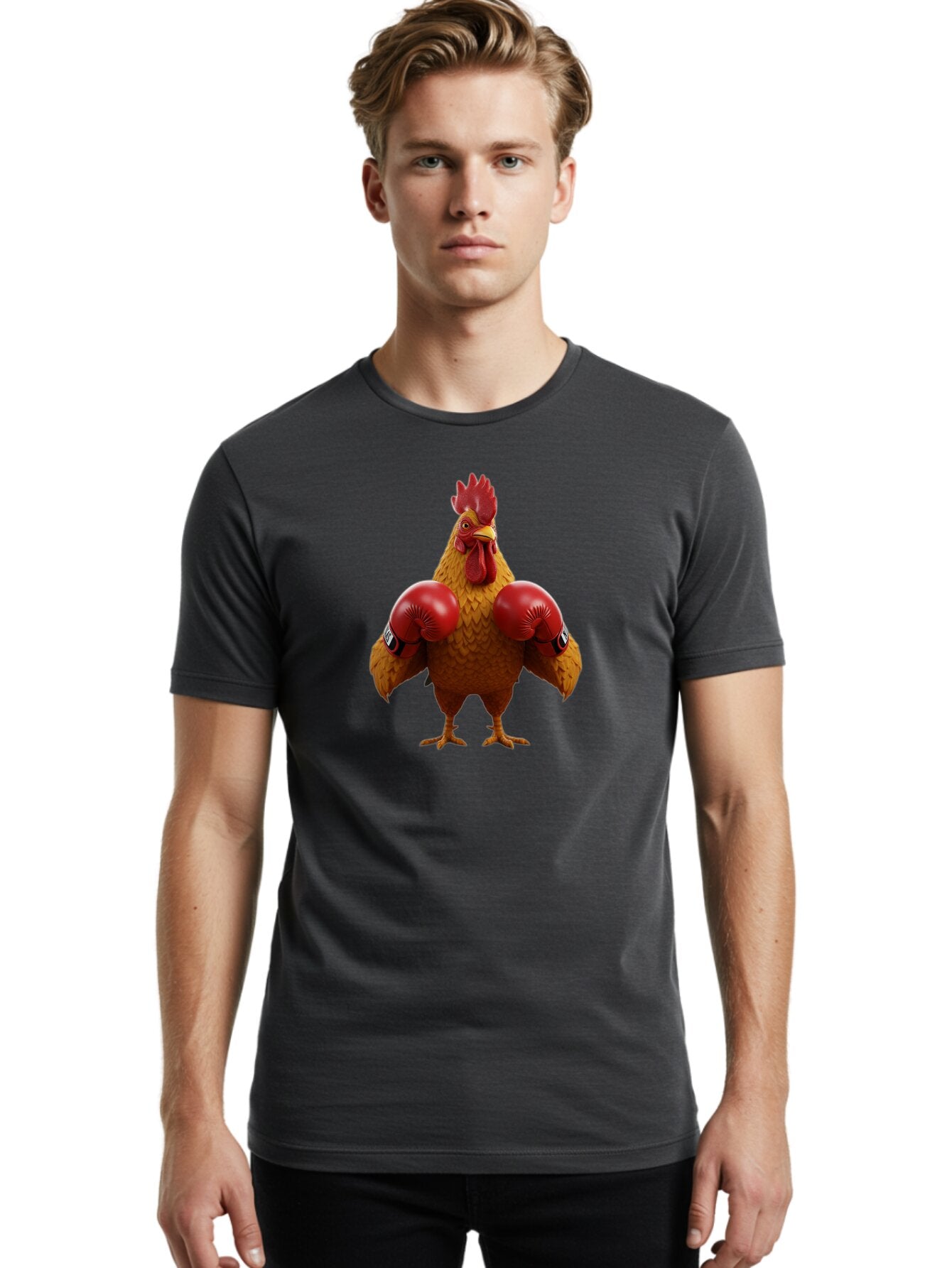 Fighting-Rooster Men'S Graphic Tee, 100% Cotton, Comfortable Casual Summer Wear, Machine Washable, Vintage Camera, Old Camera, Antique Camera, Black Camera, Classic Photography, Photography Equipment, Nostalgic Device, Film Camera, Camera Art Bao405 23