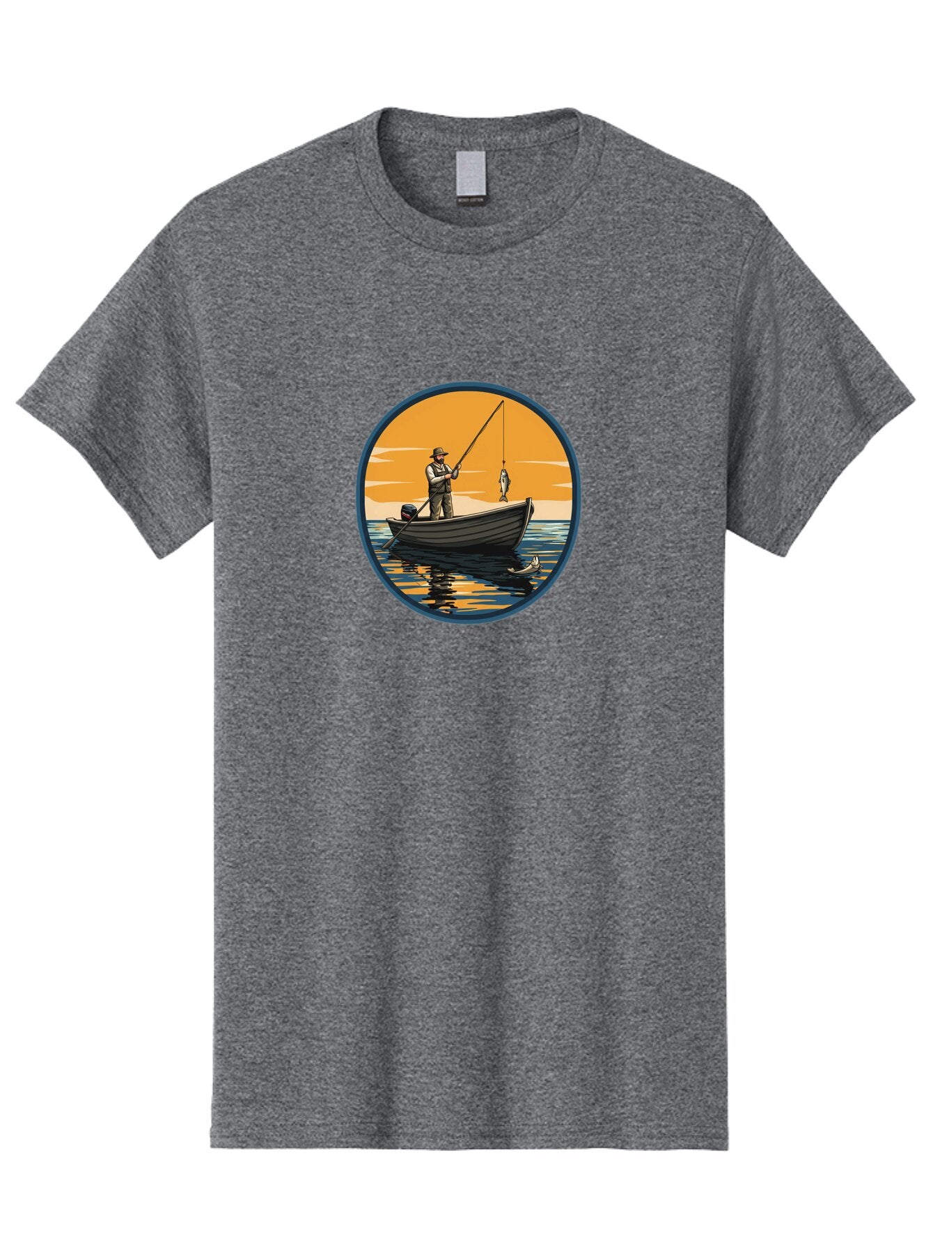 Fisherman-1 Men'S Graphic Tee, 100% Cotton, Comfortable Casual Summer Wear, Machine Washable, Vintage Camera, Old Camera, Antique Camera, Black Camera, Classic Photography, Photography Equipment, Nostalgic Device, Film Camera, Camera Art Bao406 12