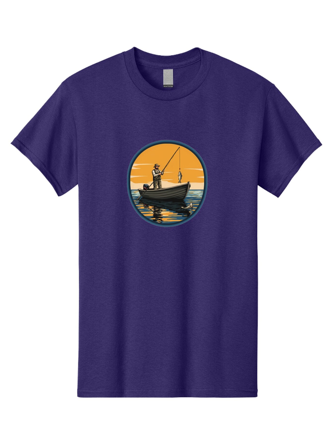Fisherman-1 Men'S Graphic Tee, 100% Cotton, Comfortable Casual Summer Wear, Machine Washable, Vintage Camera, Old Camera, Antique Camera, Black Camera, Classic Photography, Photography Equipment, Nostalgic Device, Film Camera, Camera Art Bao406 6