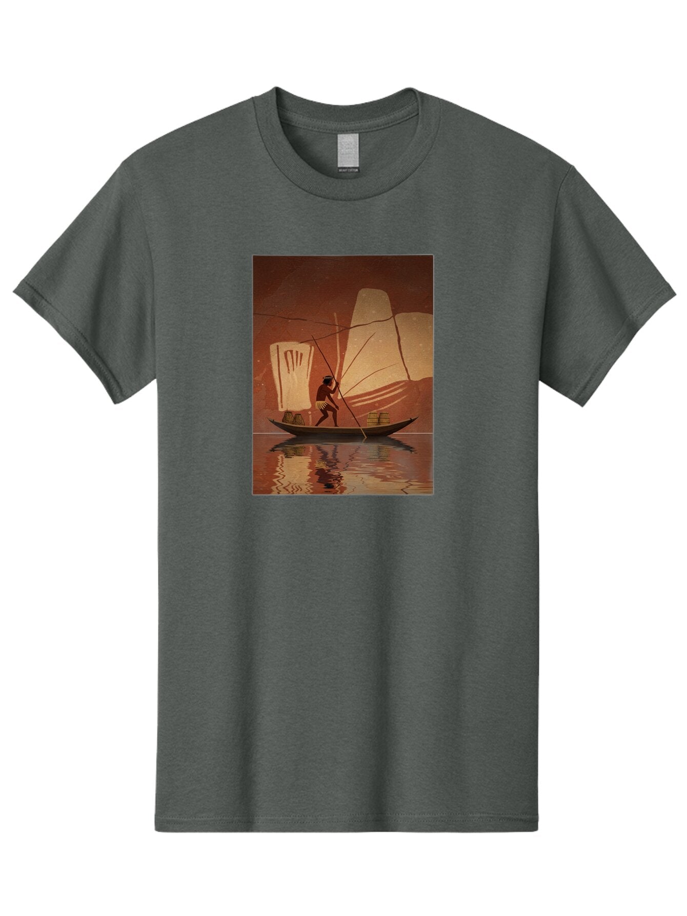 Fisherman-On-Boat Men'S Graphic Tee, 100% Cotton, Comfortable Casual Summer Wear, Machine Washable, Vintage Camera, Old Camera, Antique Camera, Black Camera, Classic Photography, Photography Equipment, Nostalgic Device, Film Camera, Camera Art Bao410 15
