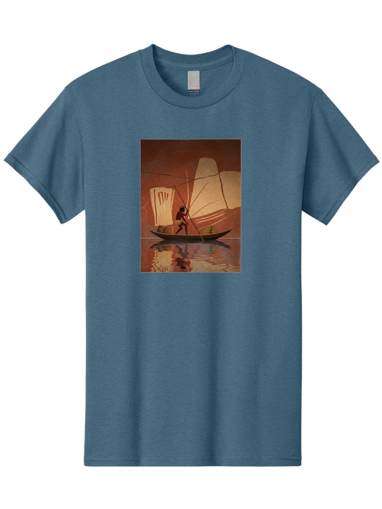 Fisherman-On-Boat Men'S Graphic Tee, 100% Cotton, Comfortable Casual Summer Wear, Machine Washable, Vintage Camera, Old Camera, Antique Camera, Black Camera, Classic Photography, Photography Equipment, Nostalgic Device, Film Camera, Camera Art Bao410 6