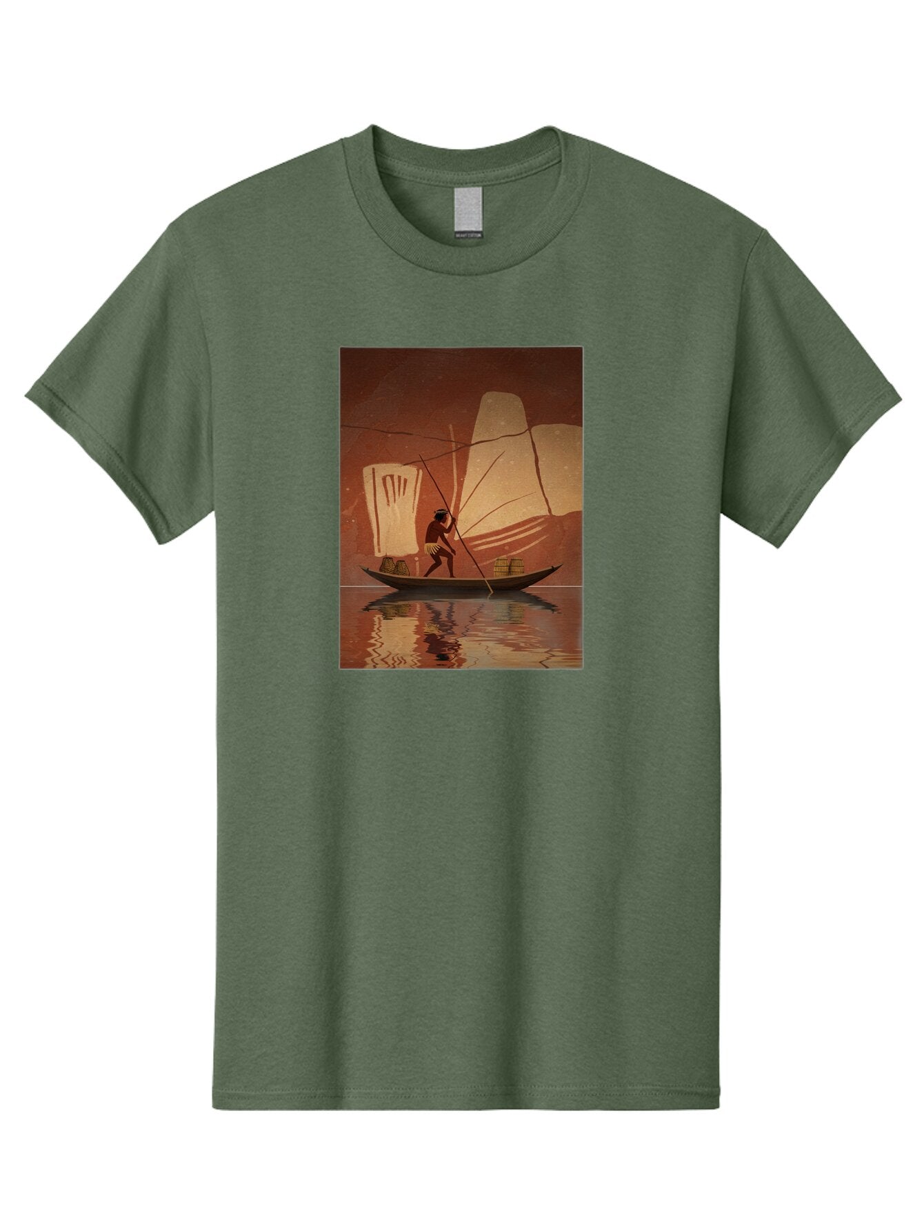 Fisherman-On-Boat Men'S Graphic Tee, 100% Cotton, Comfortable Casual Summer Wear, Machine Washable, Vintage Camera, Old Camera, Antique Camera, Black Camera, Classic Photography, Photography Equipment, Nostalgic Device, Film Camera, Camera Art Bao410 9